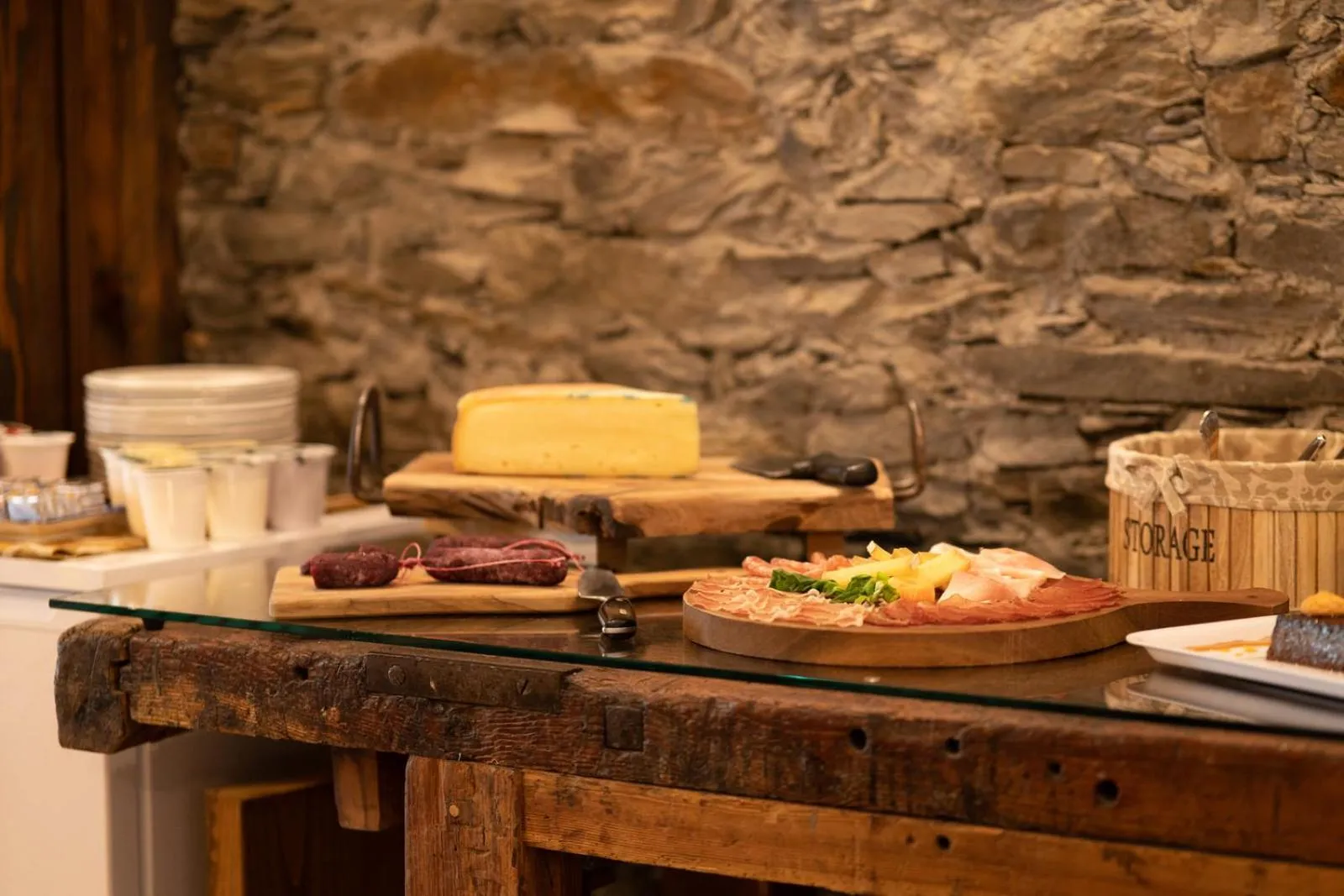 Breakfast in Hotel Des Alpes