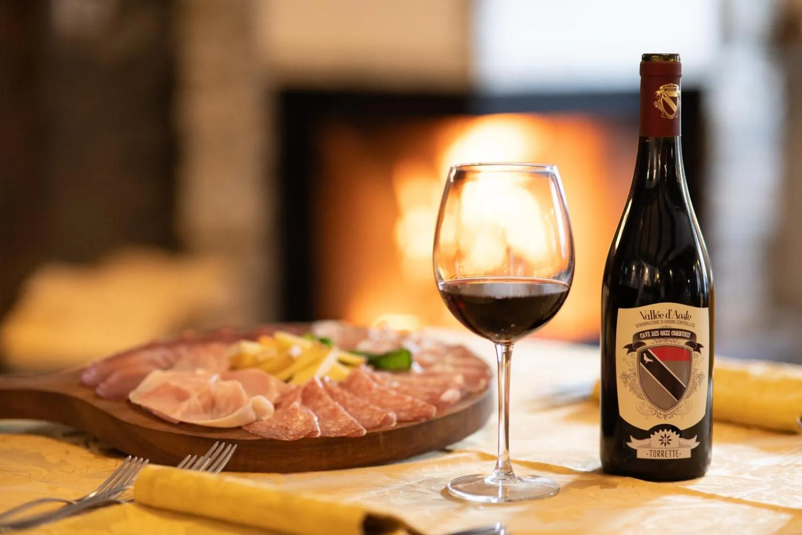 Food and drinks in Hotel Des Alpes