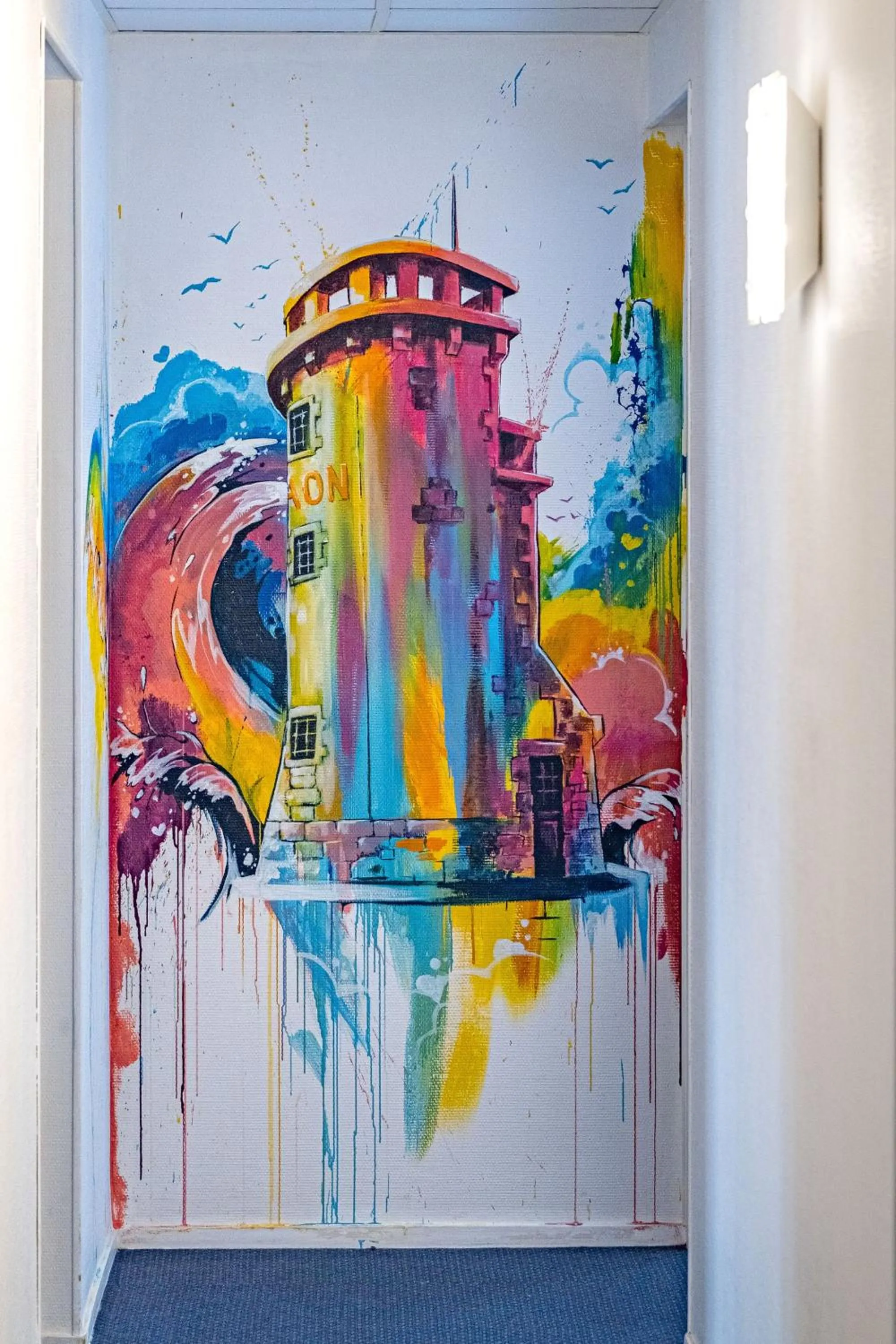 Decorative detail in Contact Hôtel du Champ de Mars de Saint-Brieuc