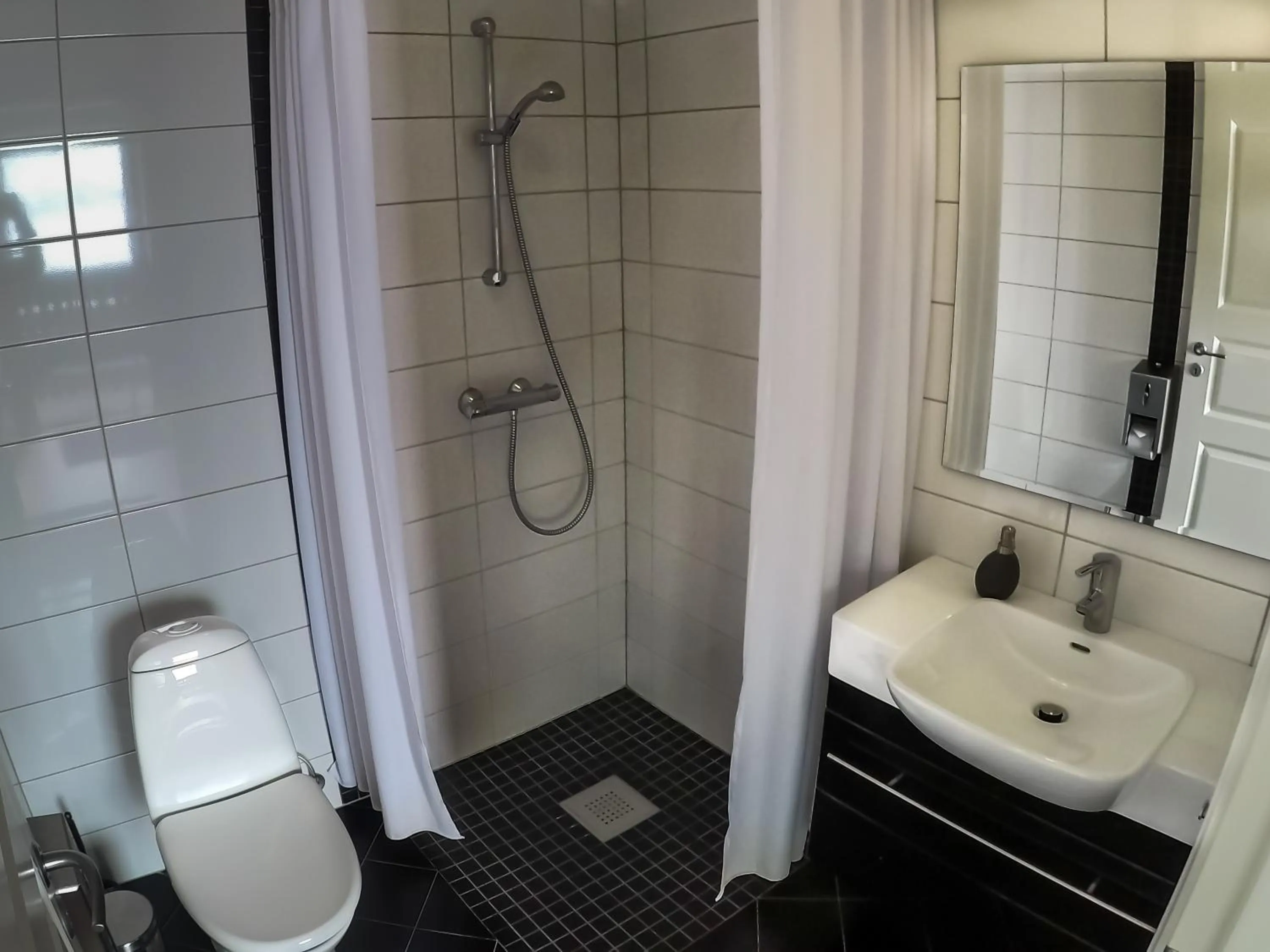 Shower in Storestølen Fjellhotell