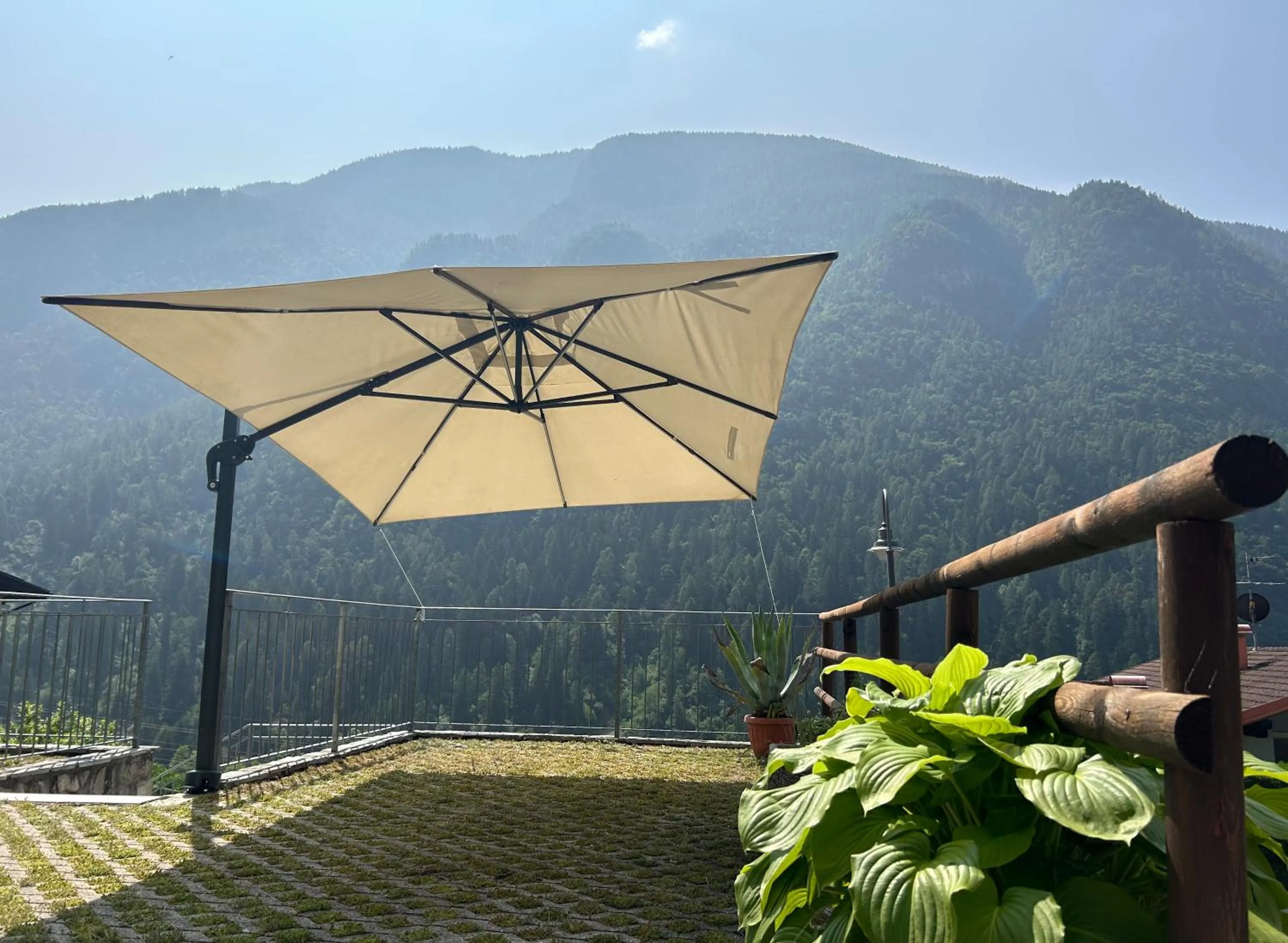 Balcony/Terrace in Residence Al Pescatore