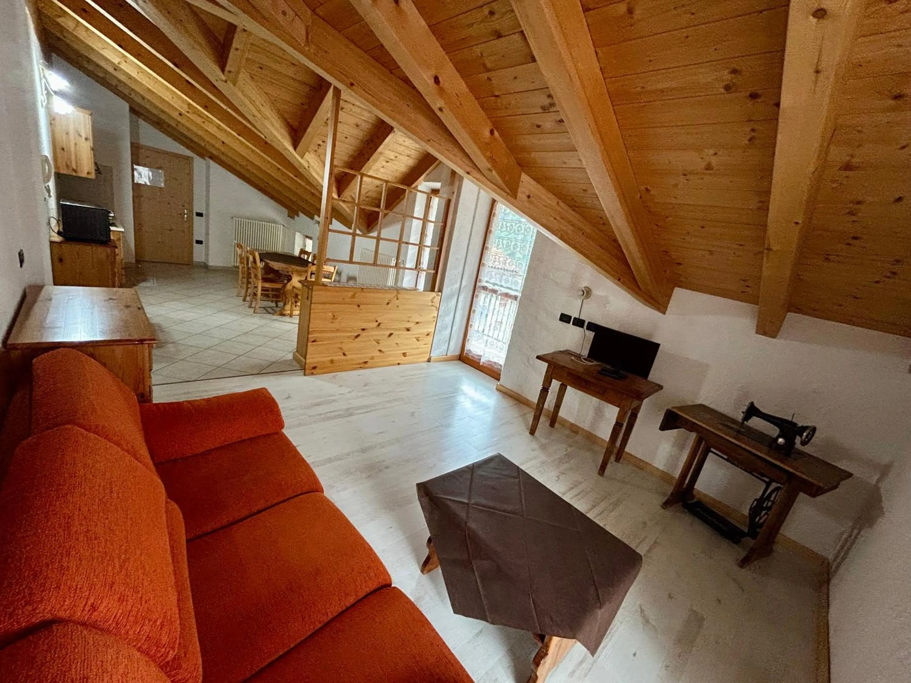 Living room in Residence Al Pescatore