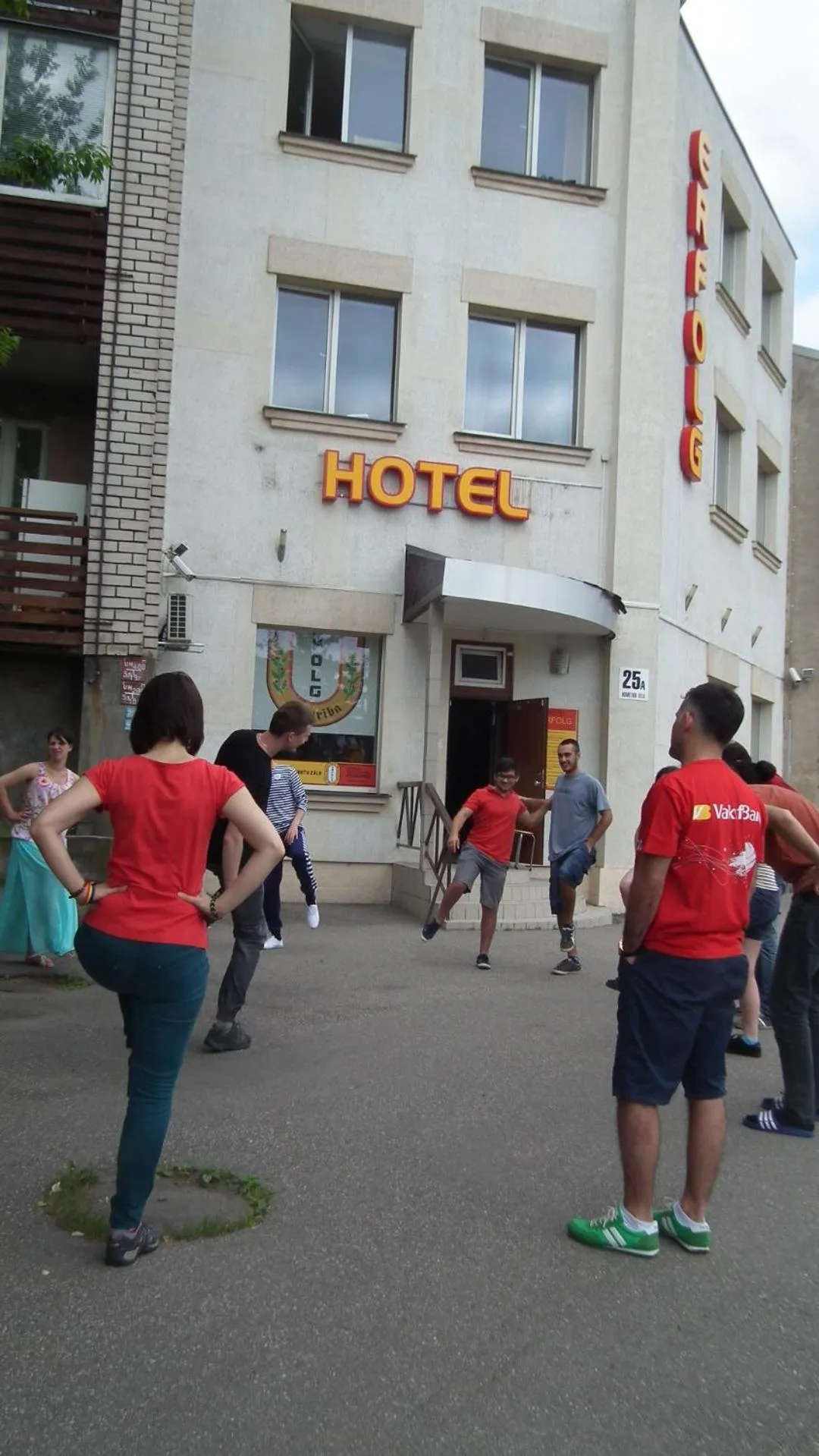 Off site in Hotel Erfolg