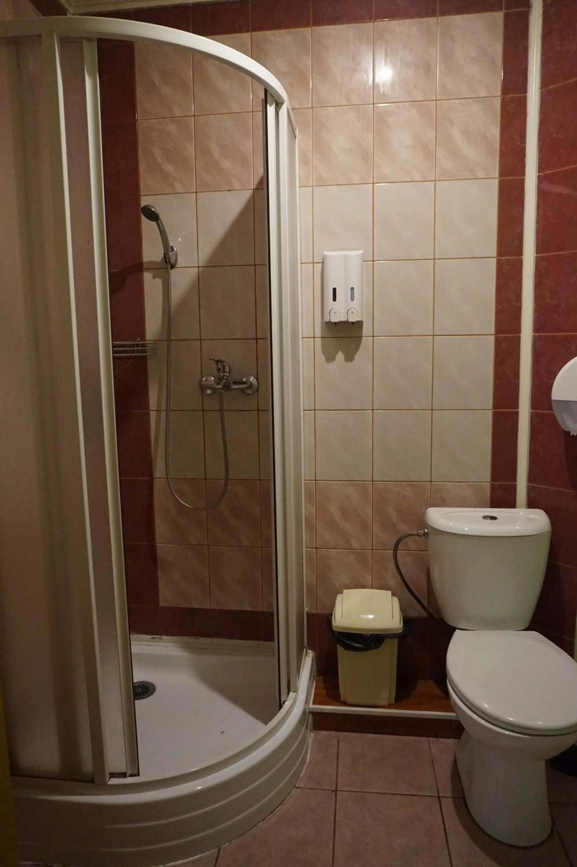 Shower in Hotel Erfolg