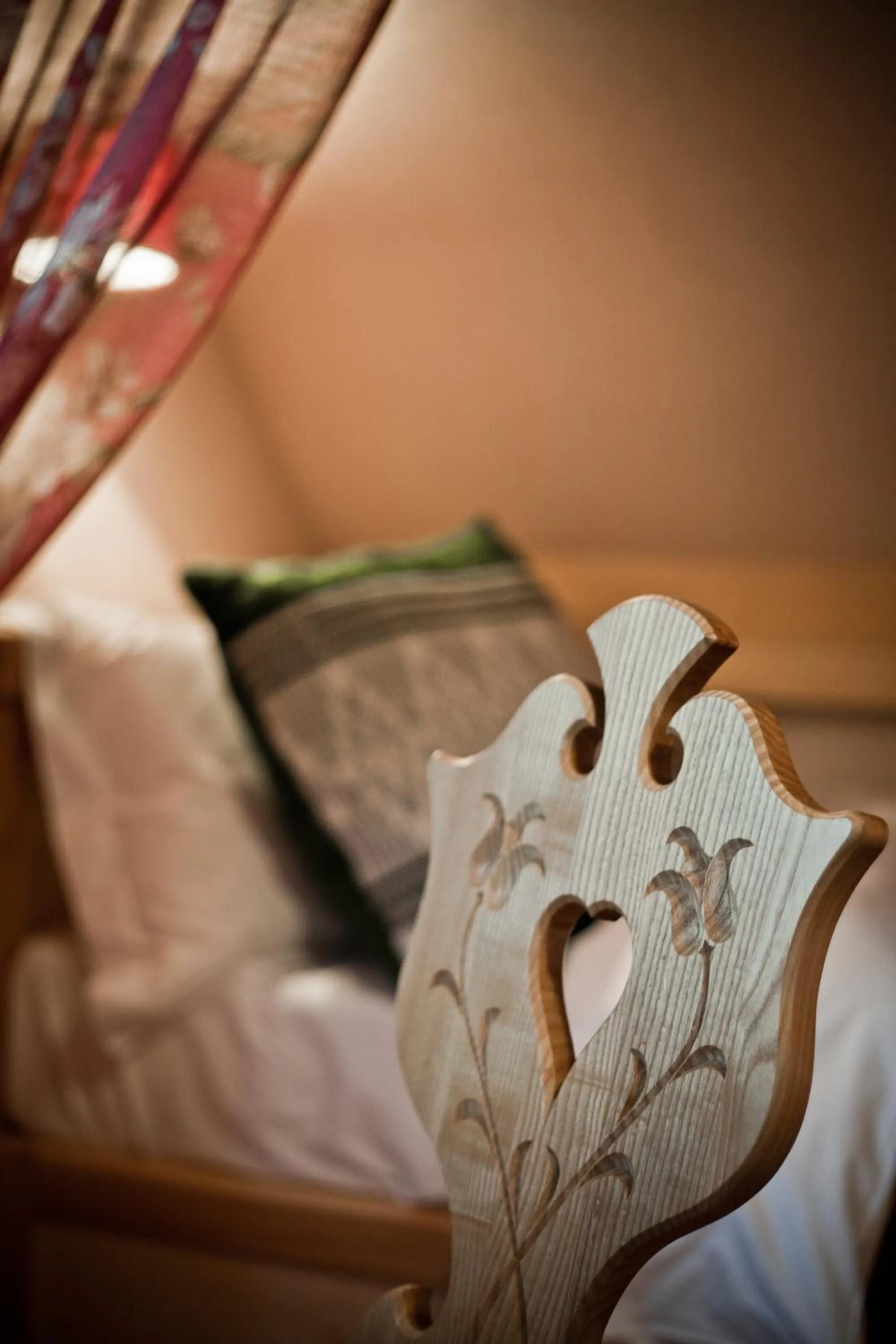Decorative detail, Bed in Hotel Bambi Boutique