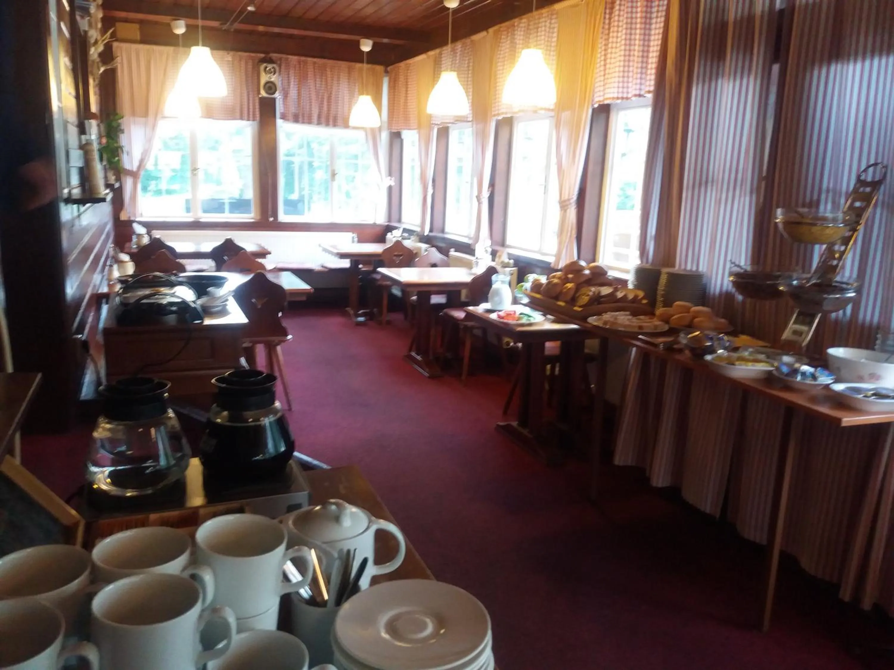 Breakfast in Hotel Diana