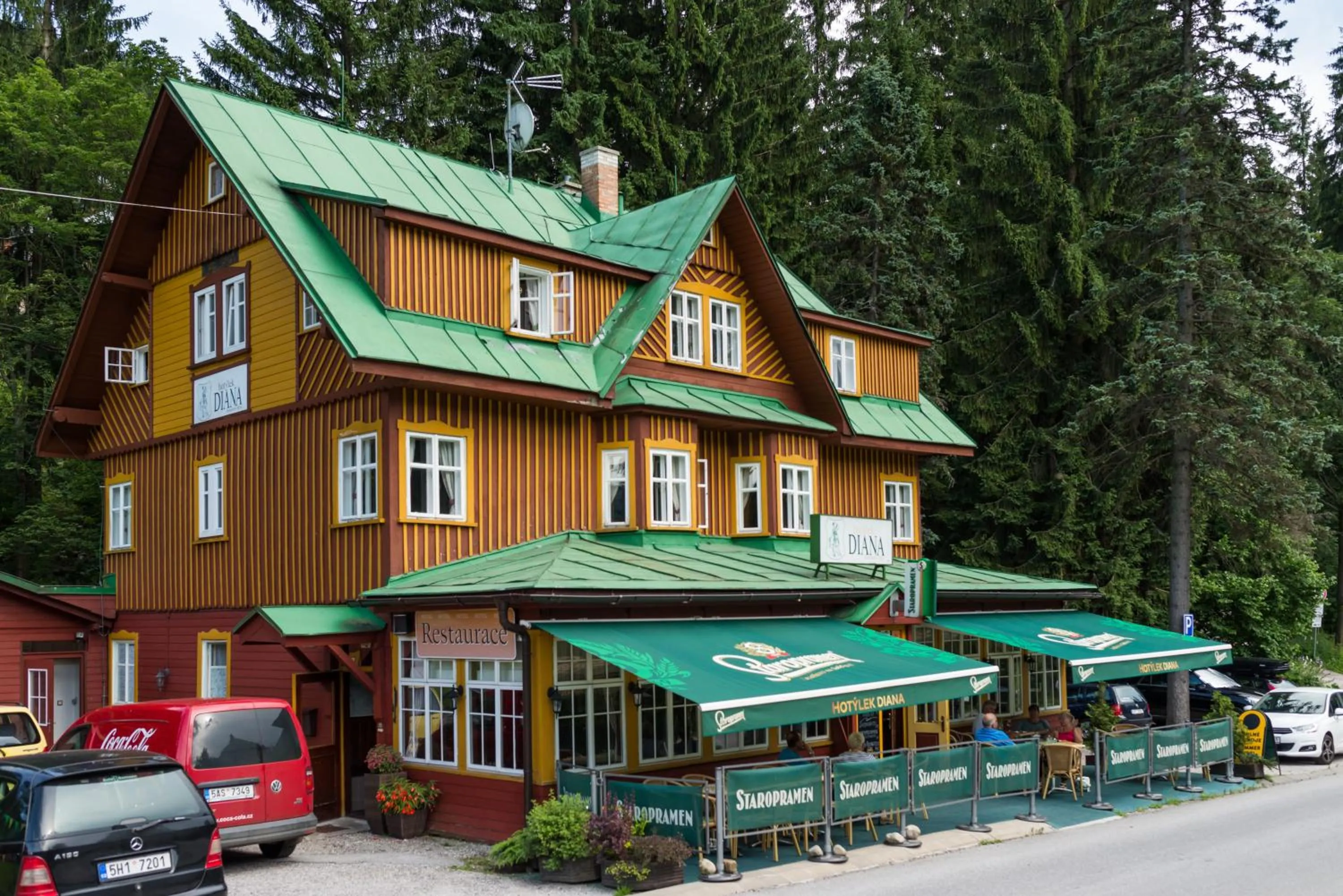 Balcony/Terrace in Hotel Diana