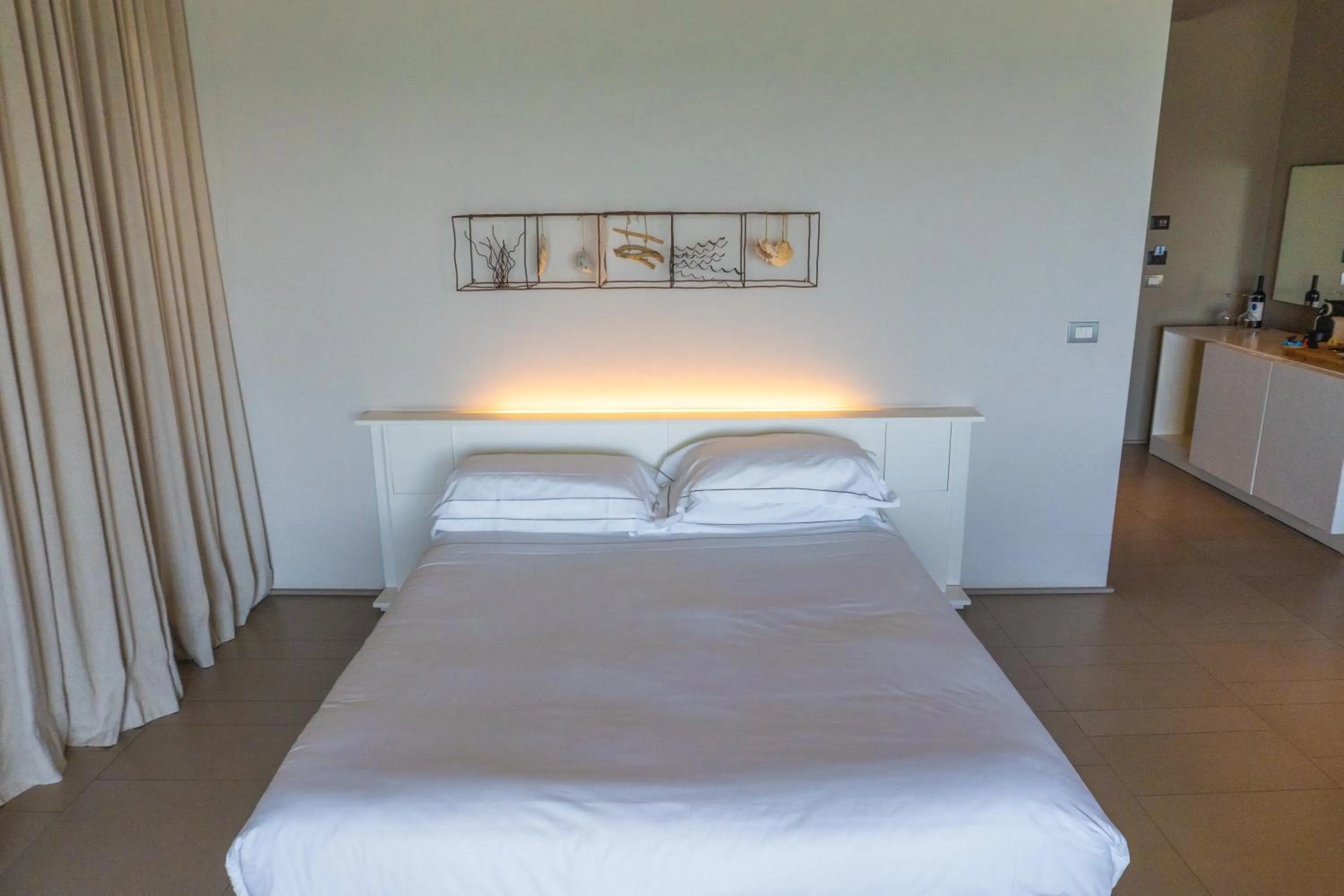 Bed in Il Fogliano Hotel New Life