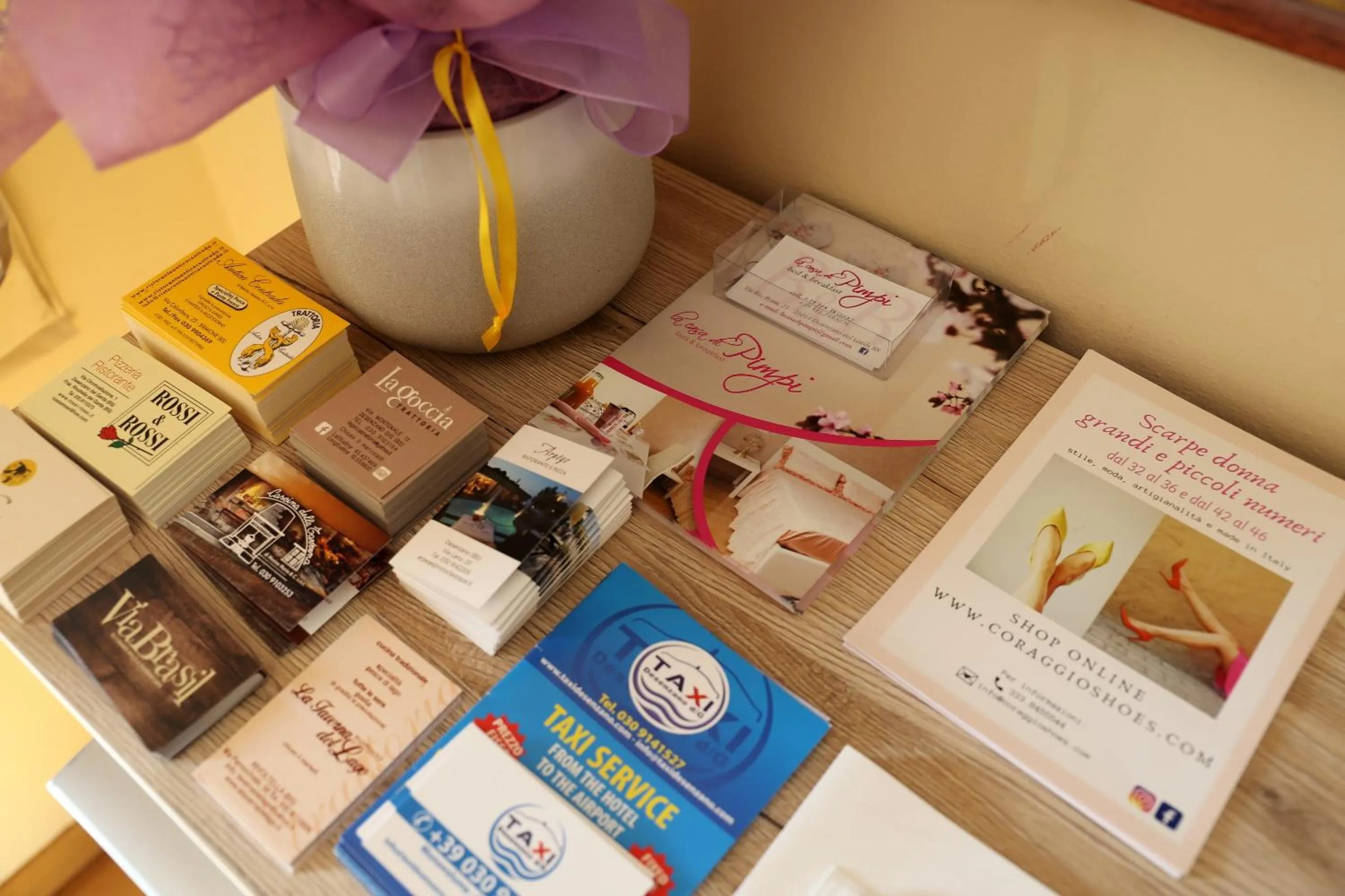 Restaurant/places to eat in La Casa di Pimpi