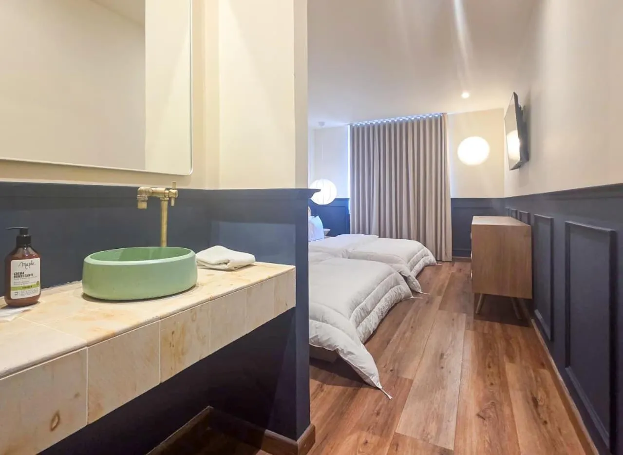 Photo of the whole room, Bed in Hotel Acqua Medellín