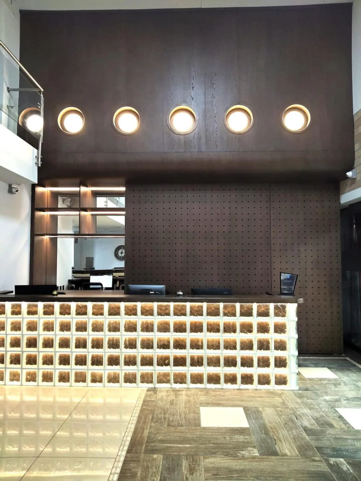 Lobby or reception in Hotel Acqua Medellín