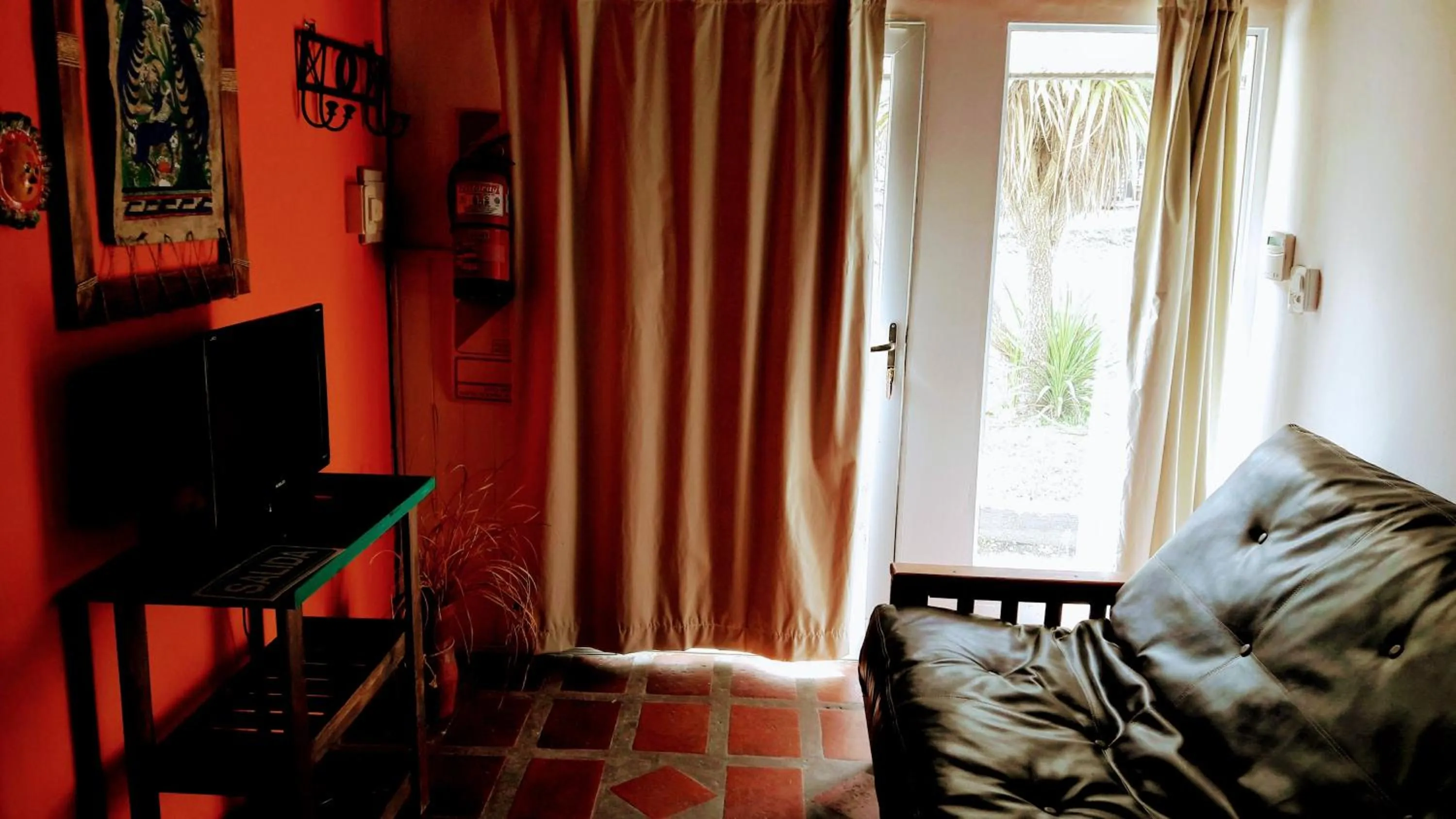 Living room in Bungalows Mexico