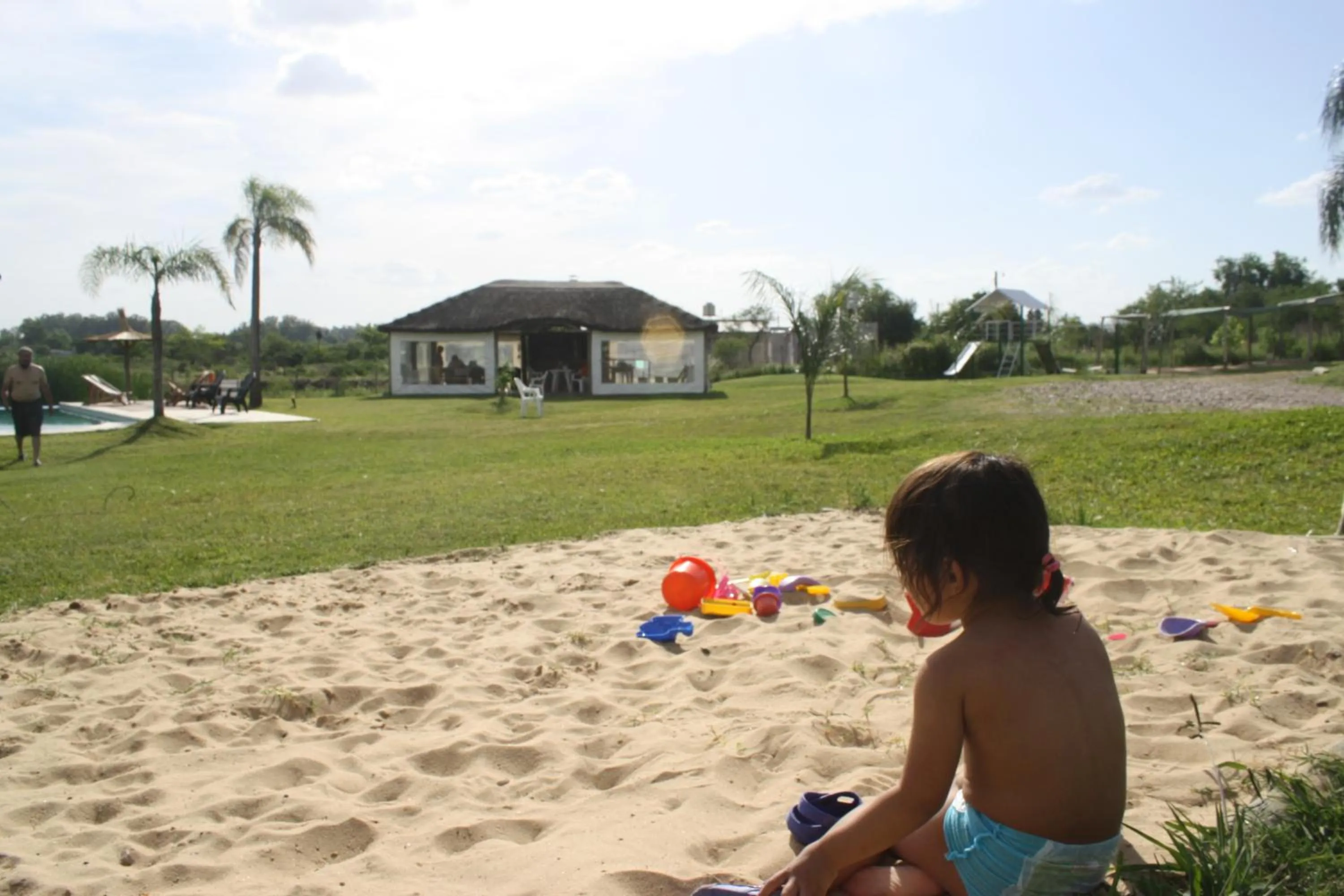 Children play ground in Bungalows Mexico