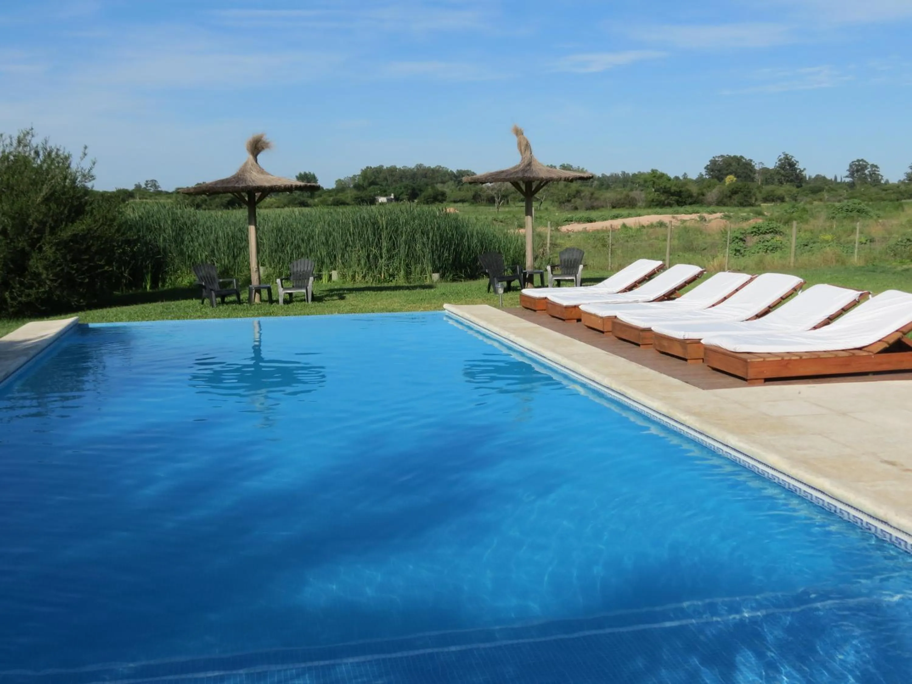 Swimming pool in Bungalows Mexico