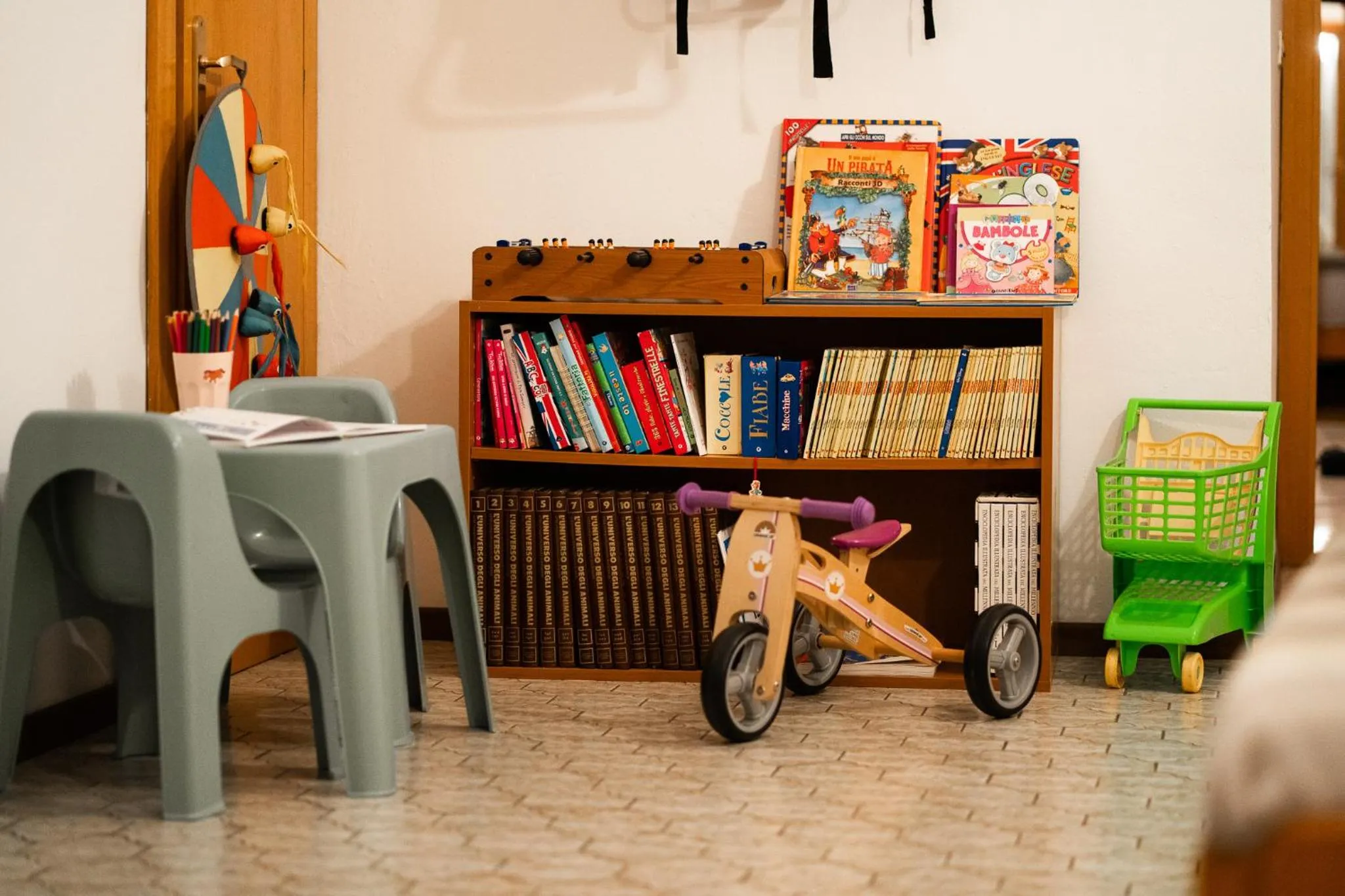 Children play ground in MAMA Apartments