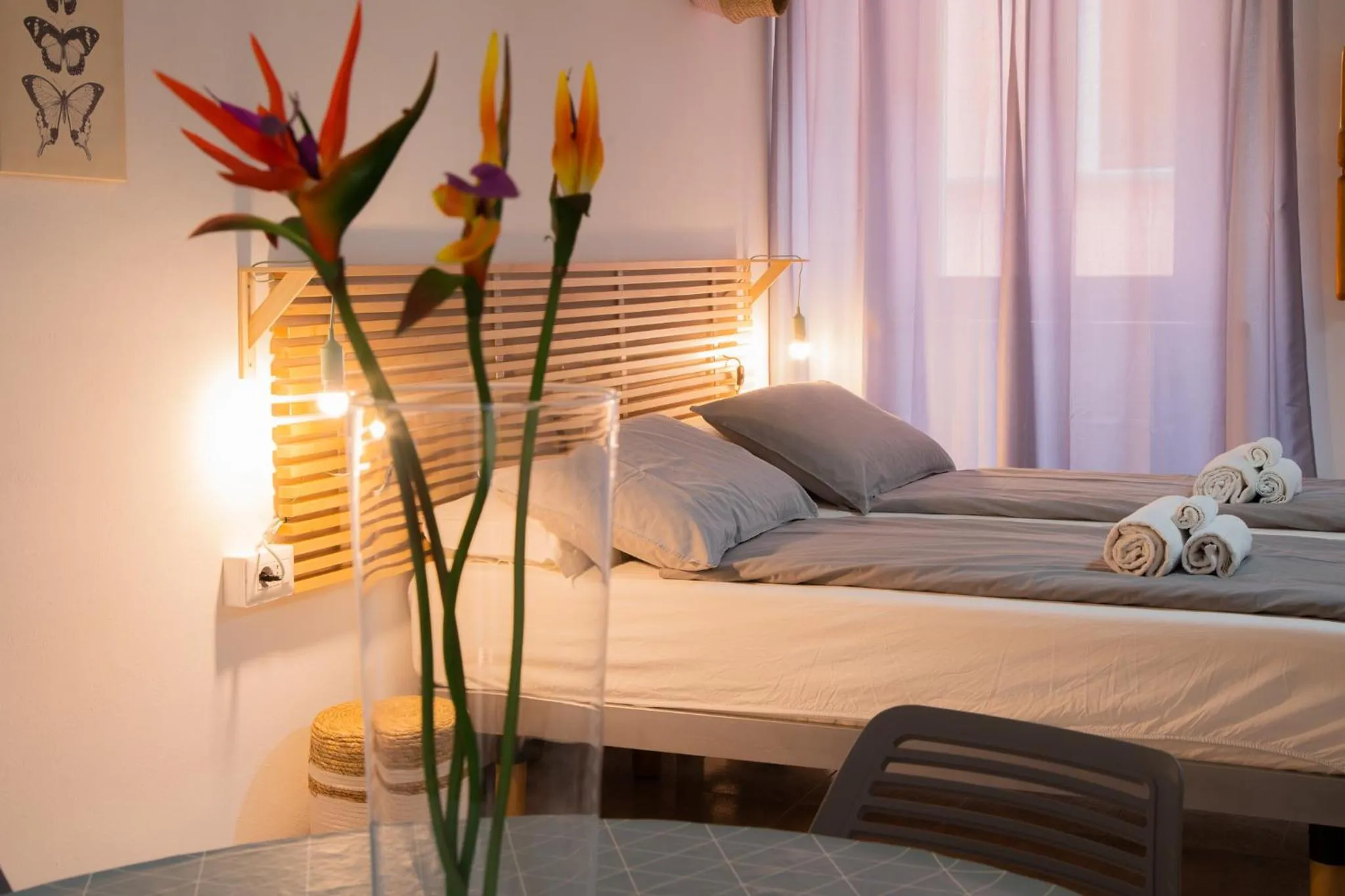 Bed in MAMA Apartments