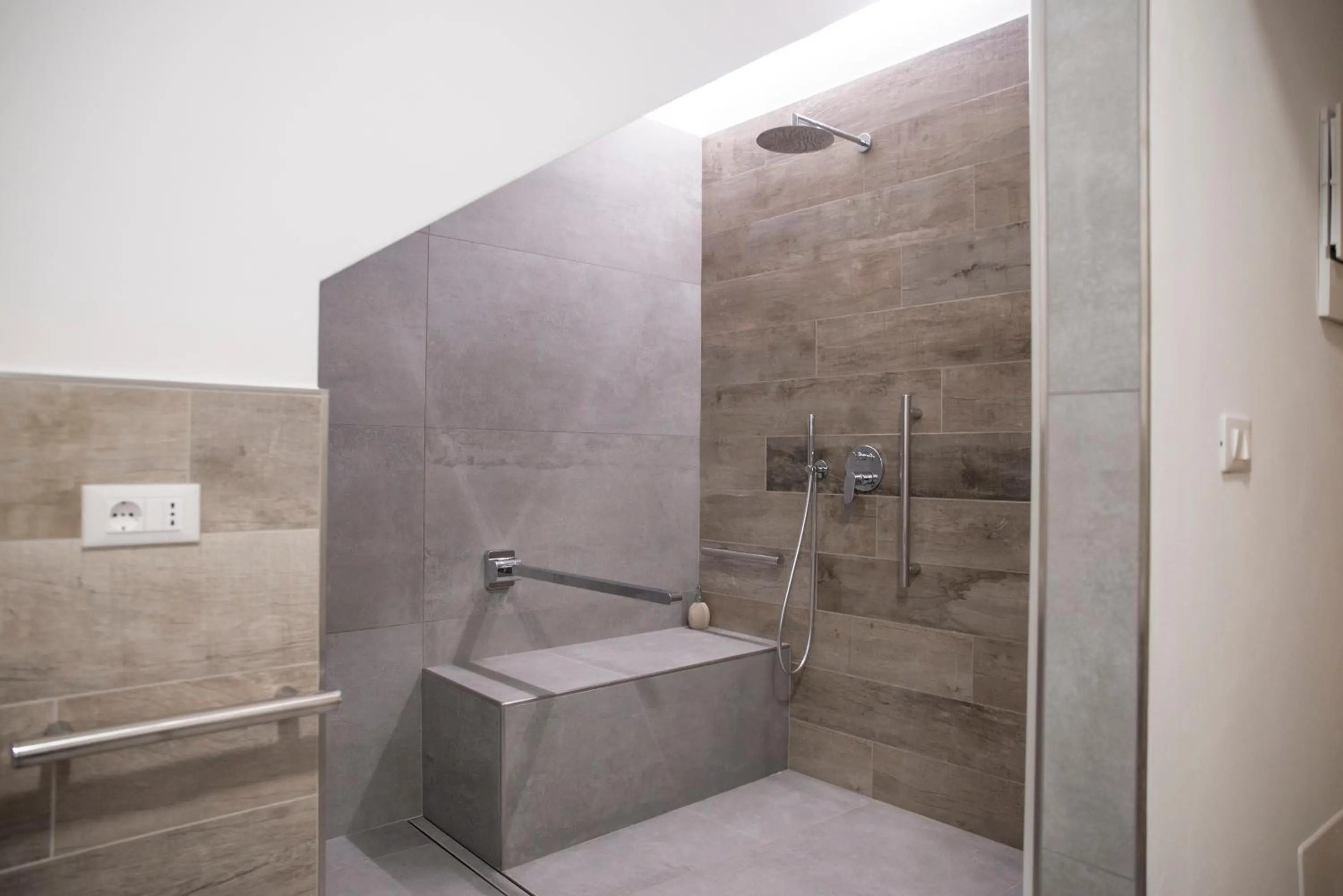 Shower in MAMA Apartments