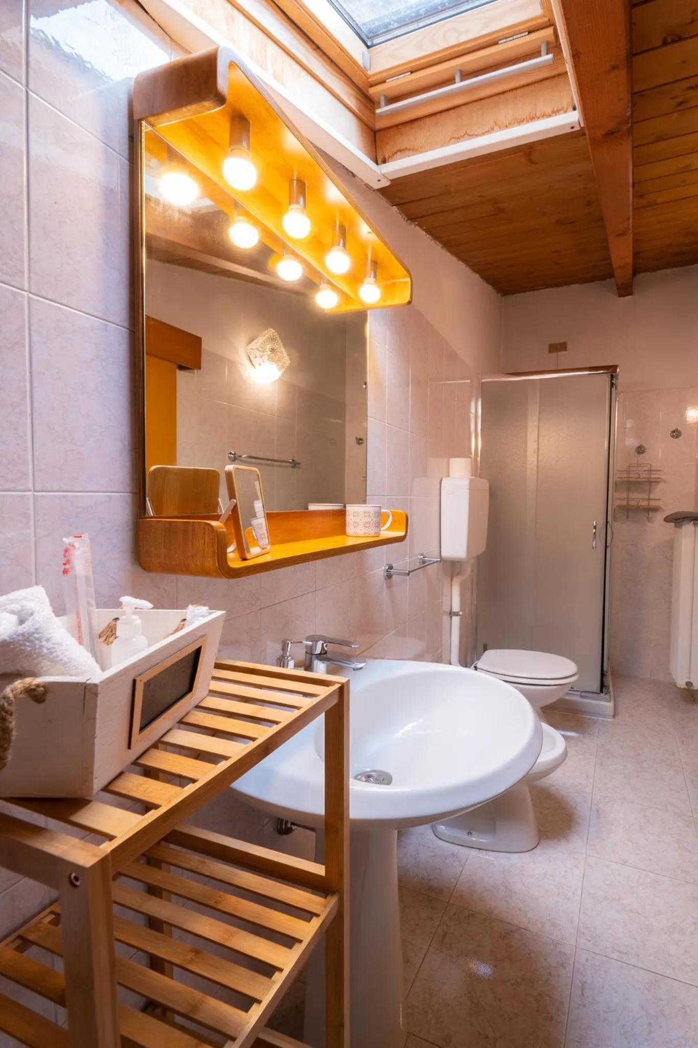 Shower in MAMA Apartments