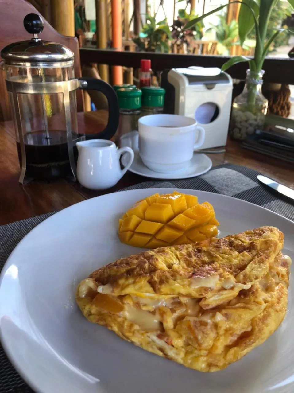 Breakfast in Hotel Oasis Port Barton