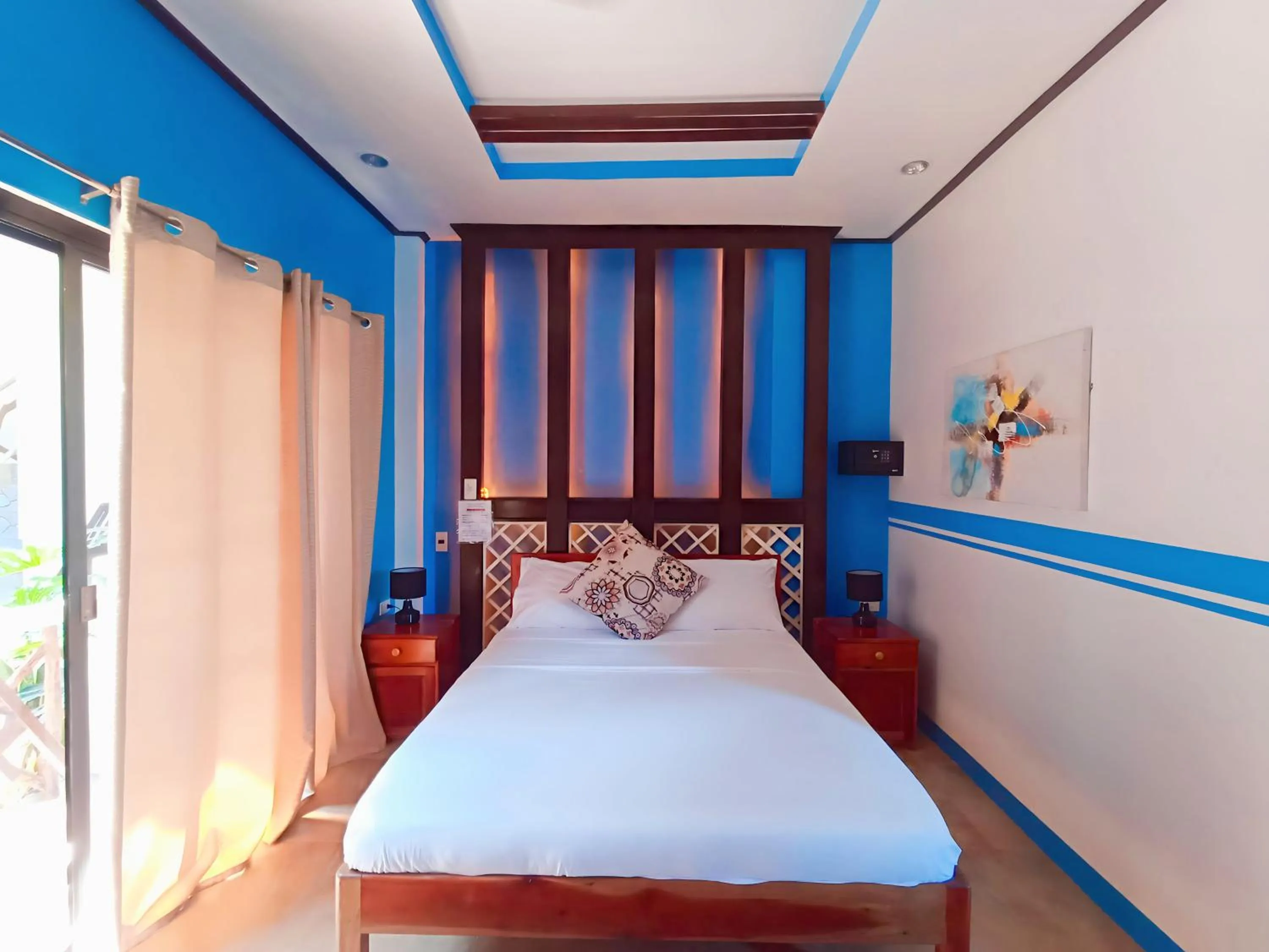 Bedroom, Bed in Hotel Oasis Port Barton