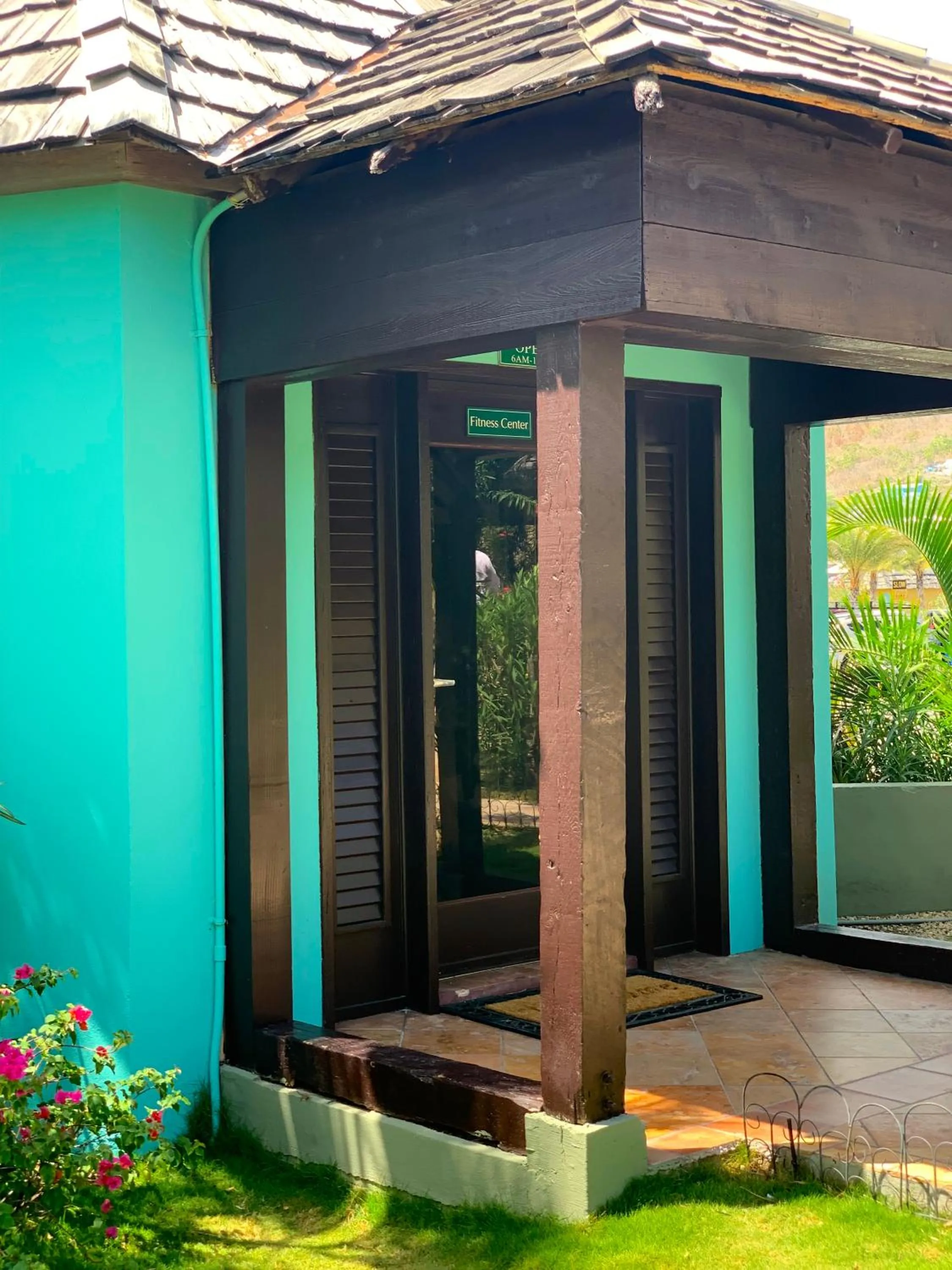 Fitness centre/facilities in Emerald Beach Resort