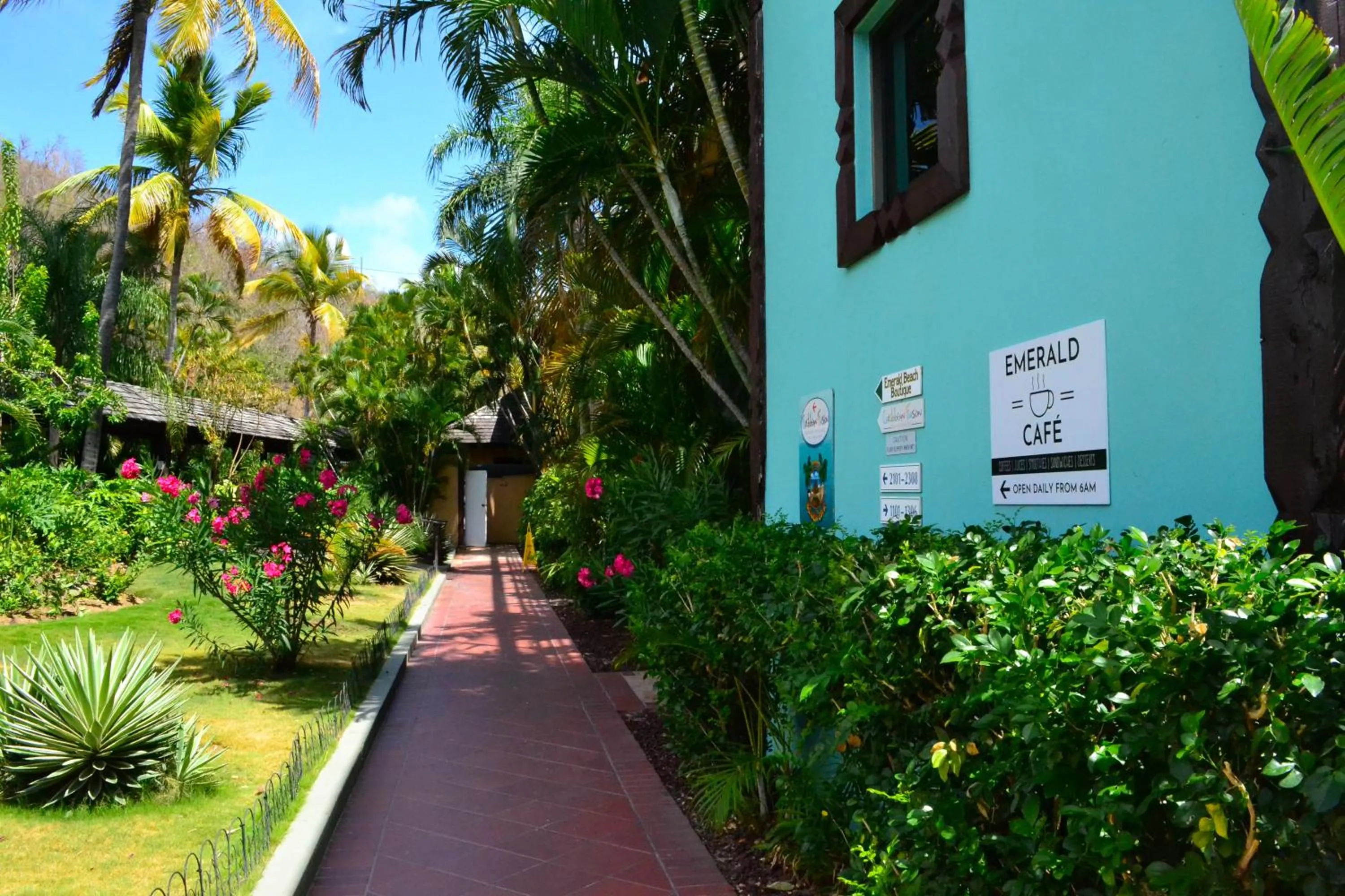 Property building in Emerald Beach Resort