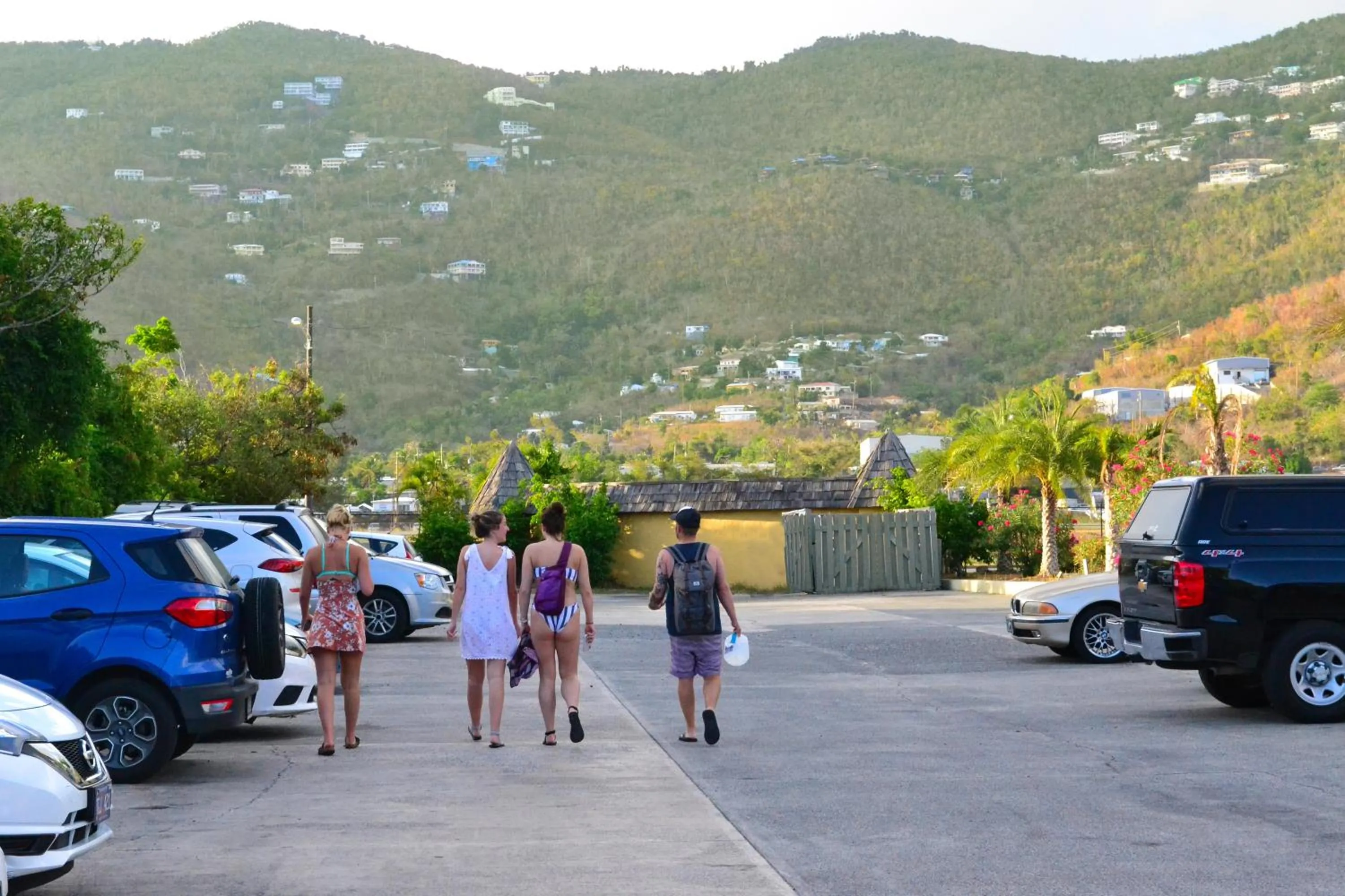 Mountain view in Emerald Beach Resort