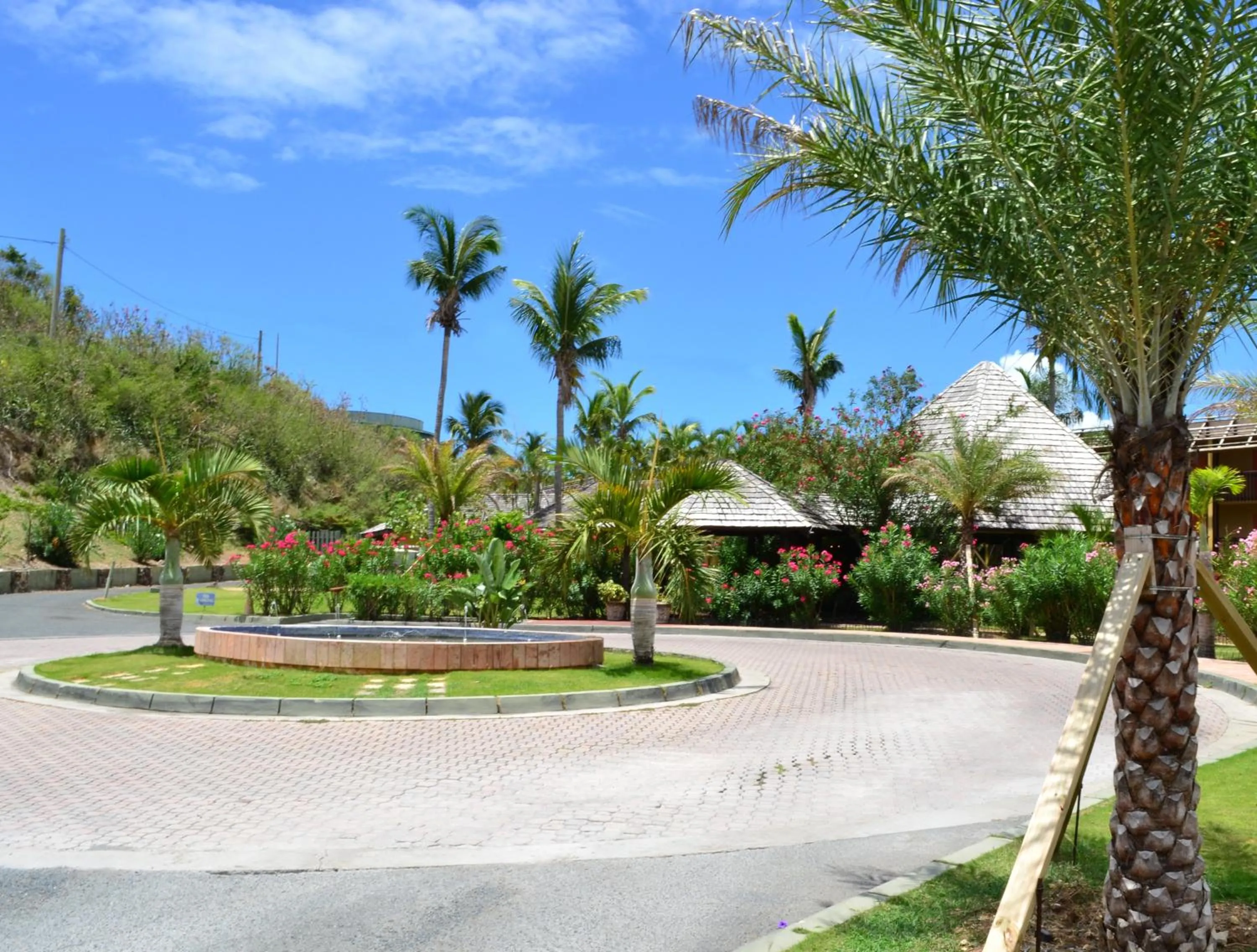 Facade/entrance in Emerald Beach Resort