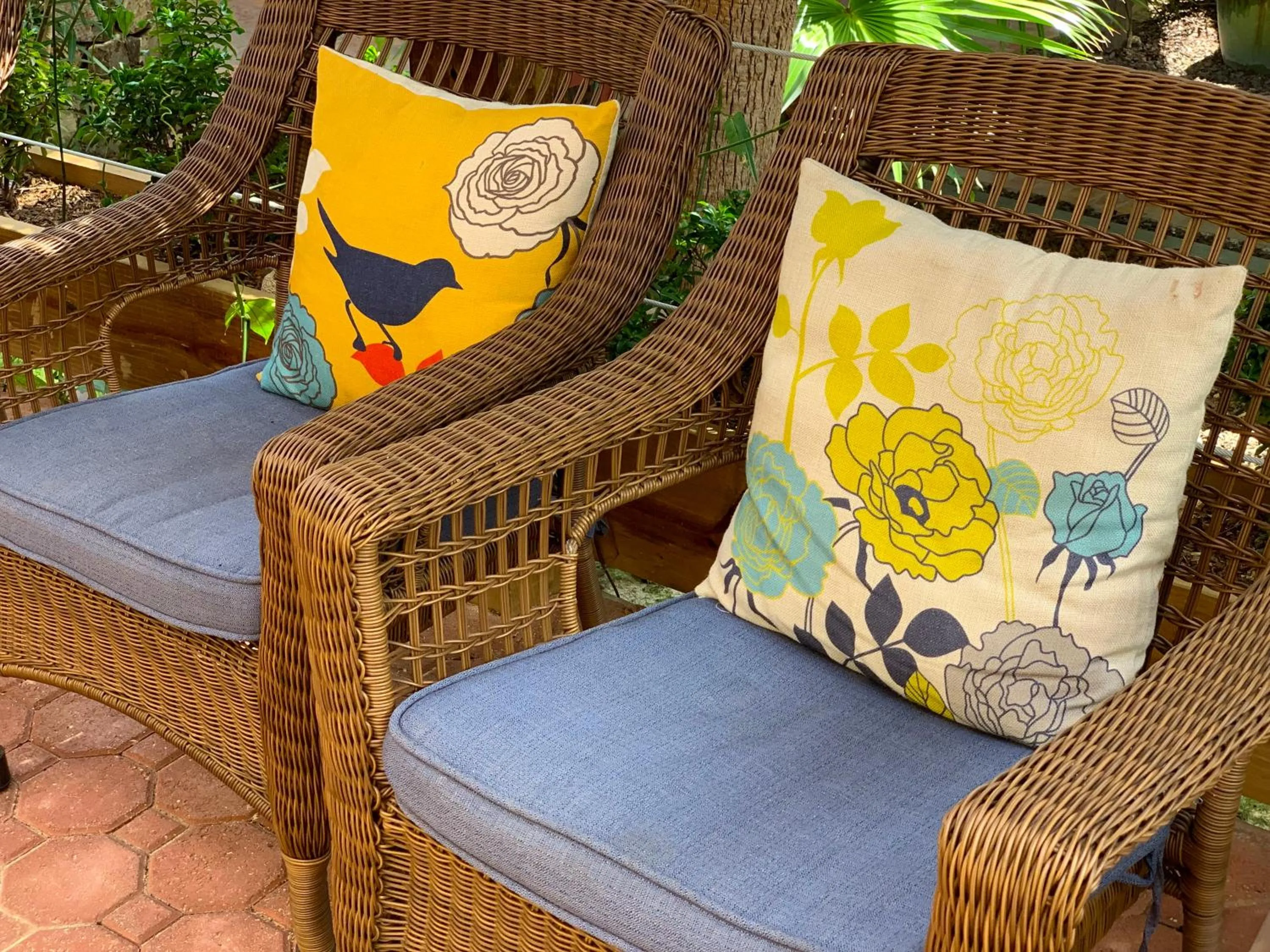 Patio in Emerald Beach Resort