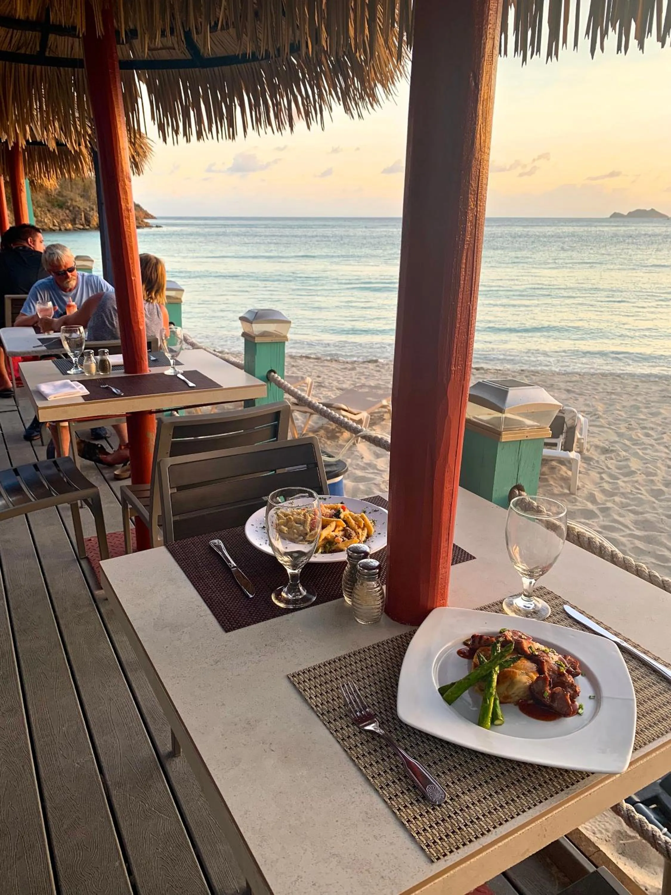 Patio in Emerald Beach Resort