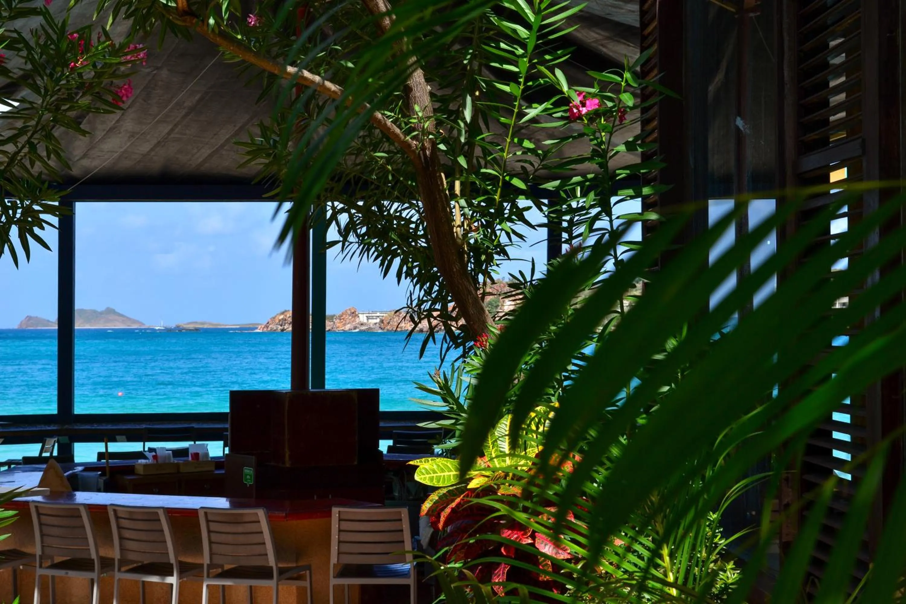 Patio in Emerald Beach Resort