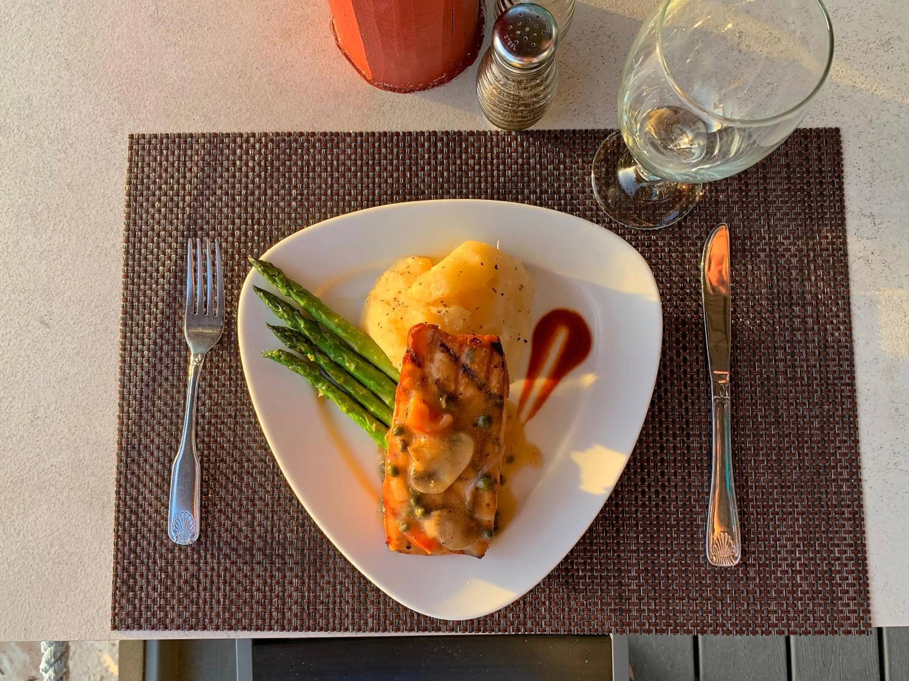 Food in Emerald Beach Resort