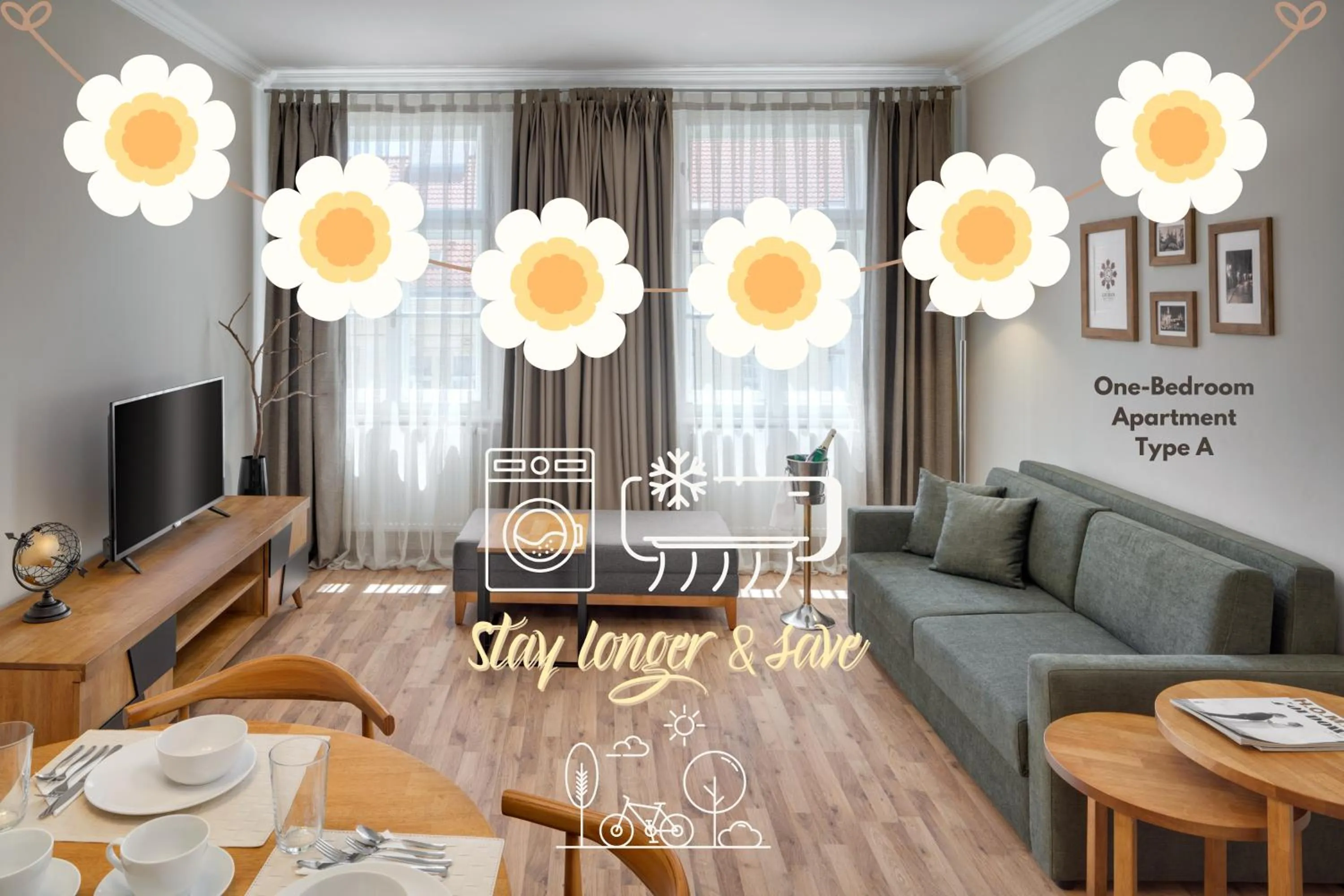 One-Bedroom Apartment in Louren Apartments