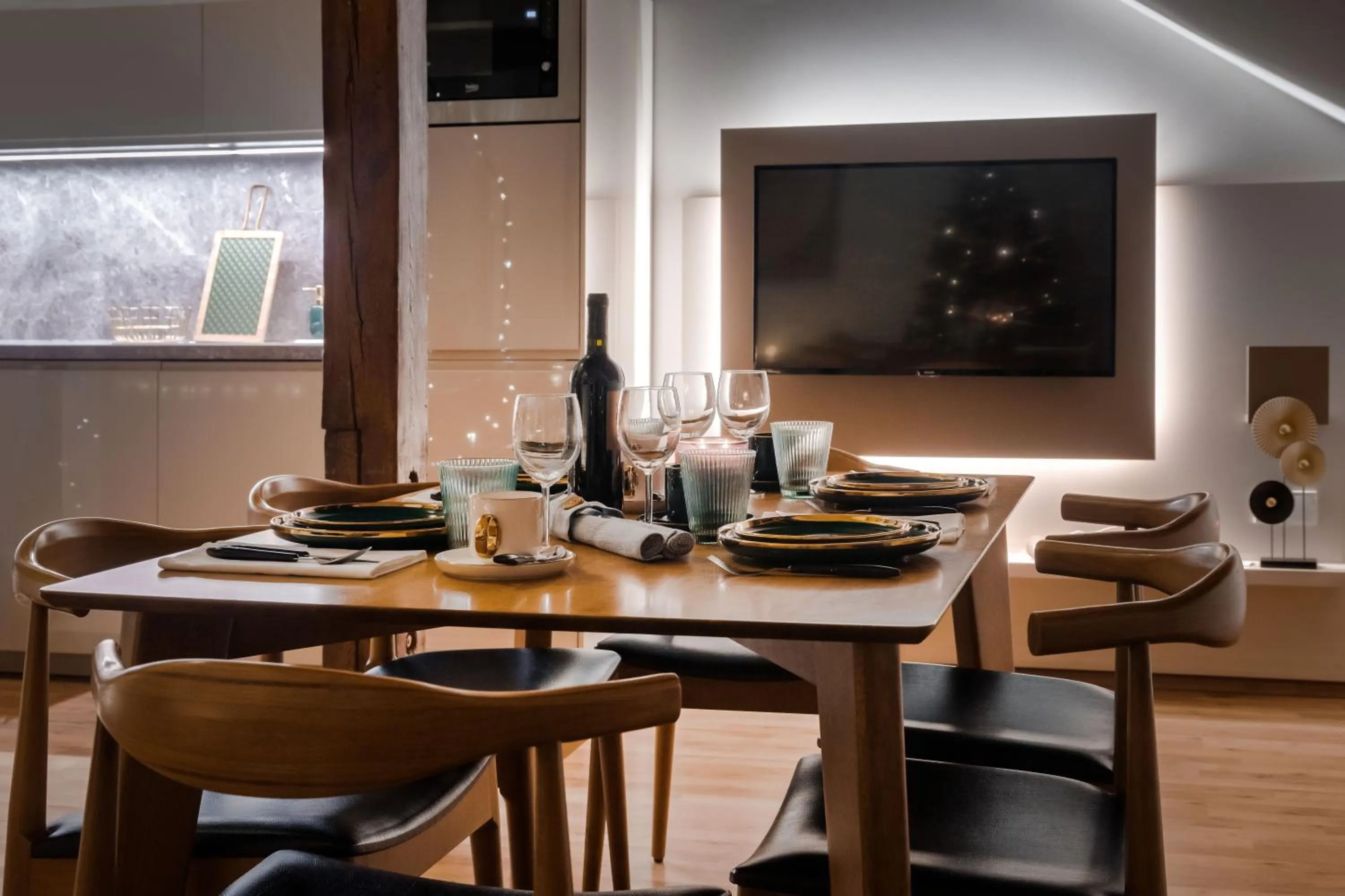 Living room in Louren Apartments