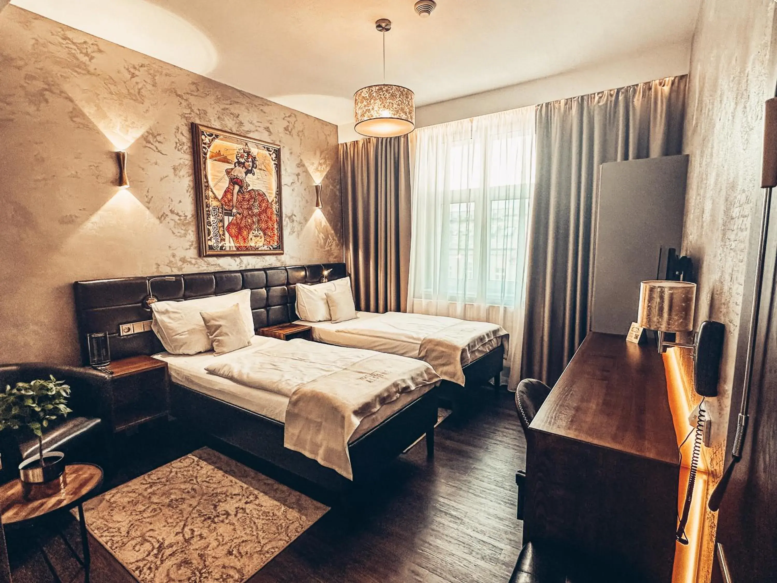 Twin Room in Alfons Boutique Hotel Twin Room in Alfons Boutique Hotel