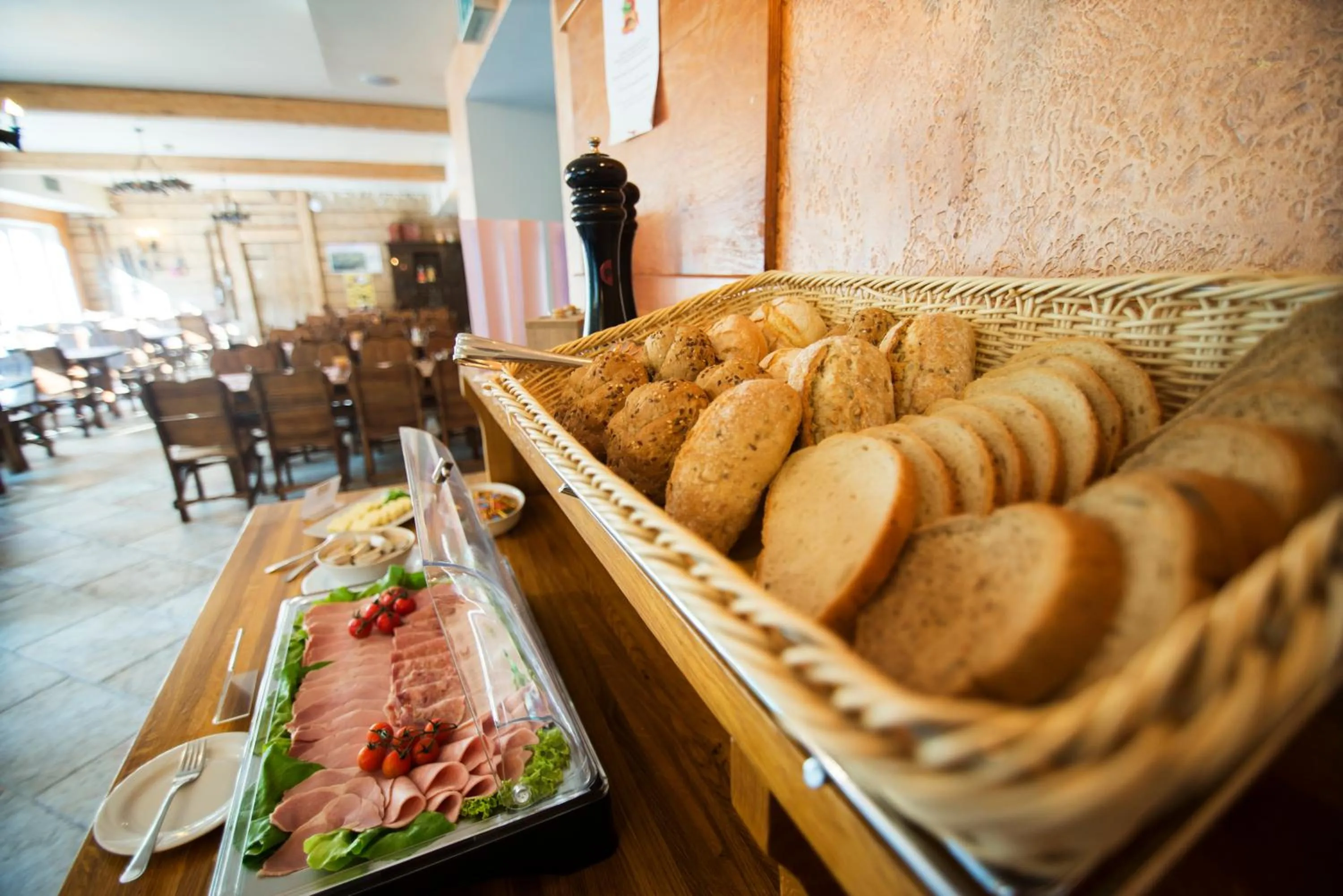 Buffet breakfast in Hotel Biathlon Sport & Spa