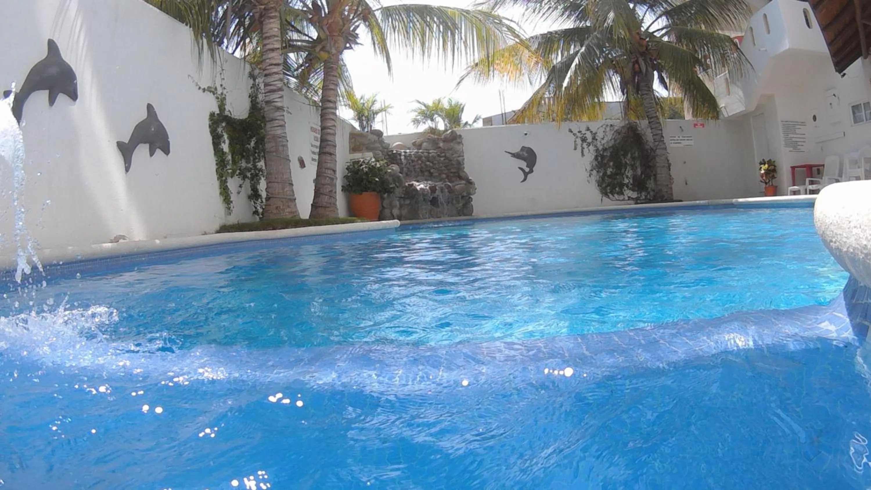 Swimming pool in Hotel Bahia Huatulco