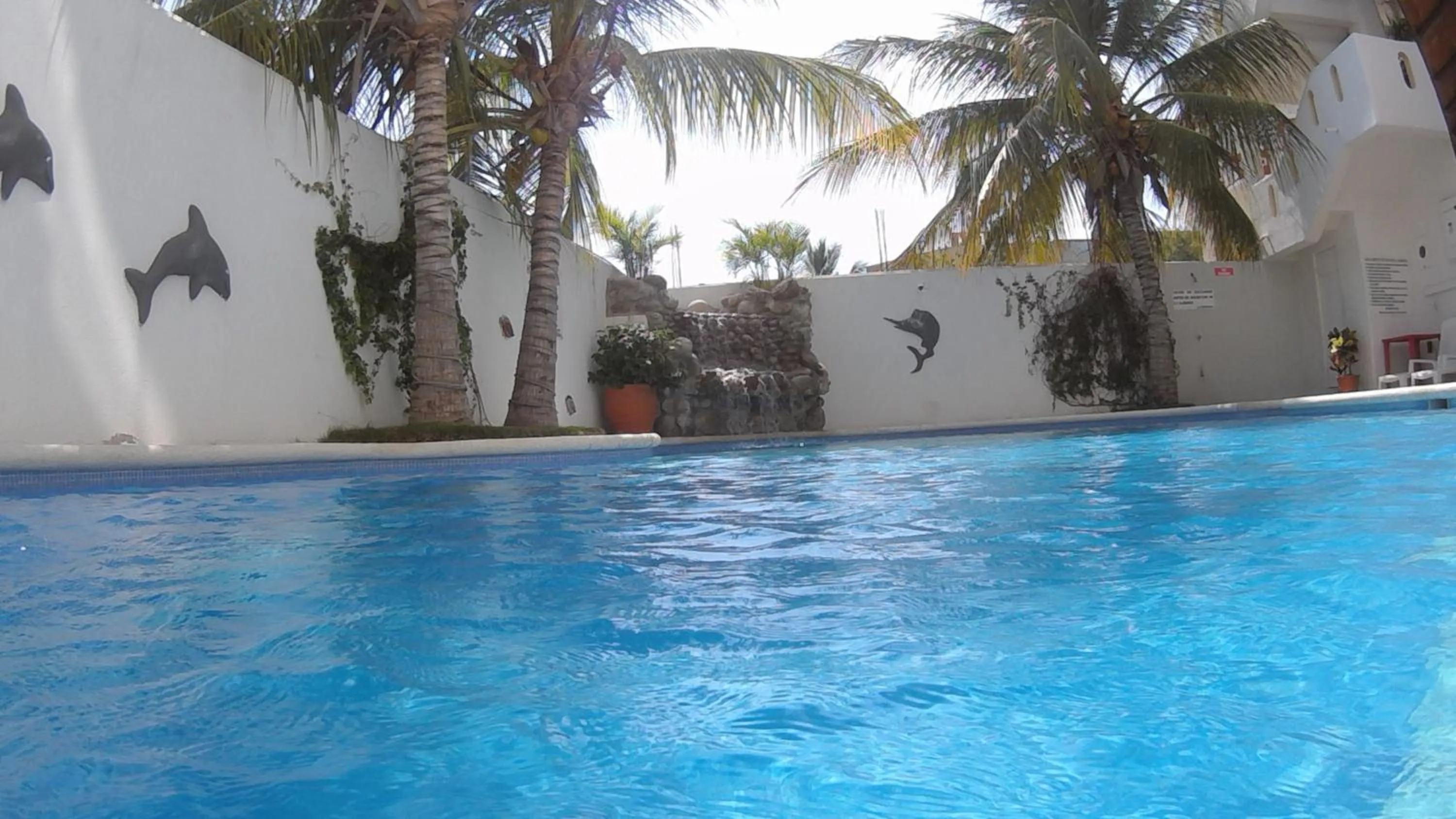 Swimming pool in Hotel Bahia Huatulco
