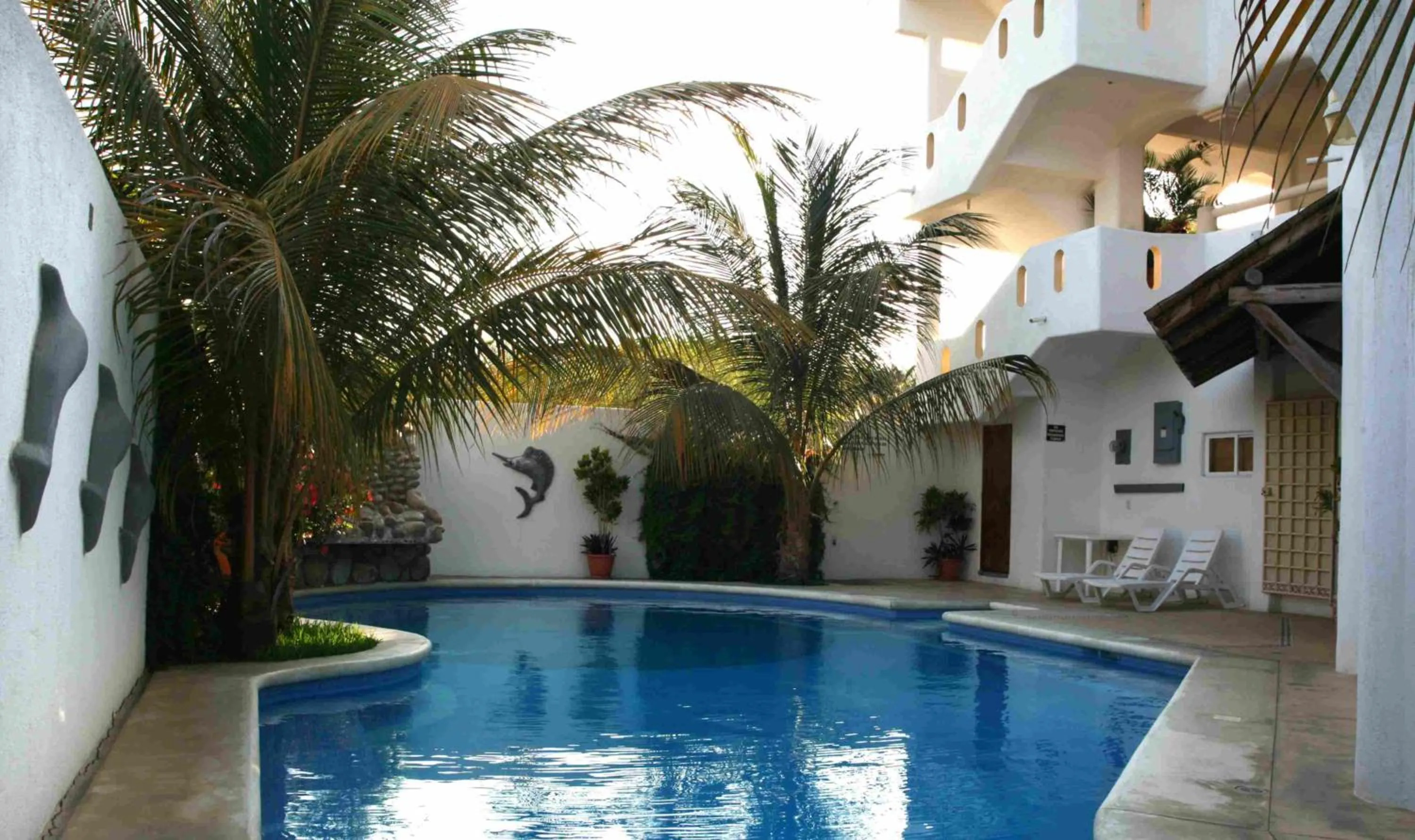 Swimming pool in Hotel Bahia Huatulco