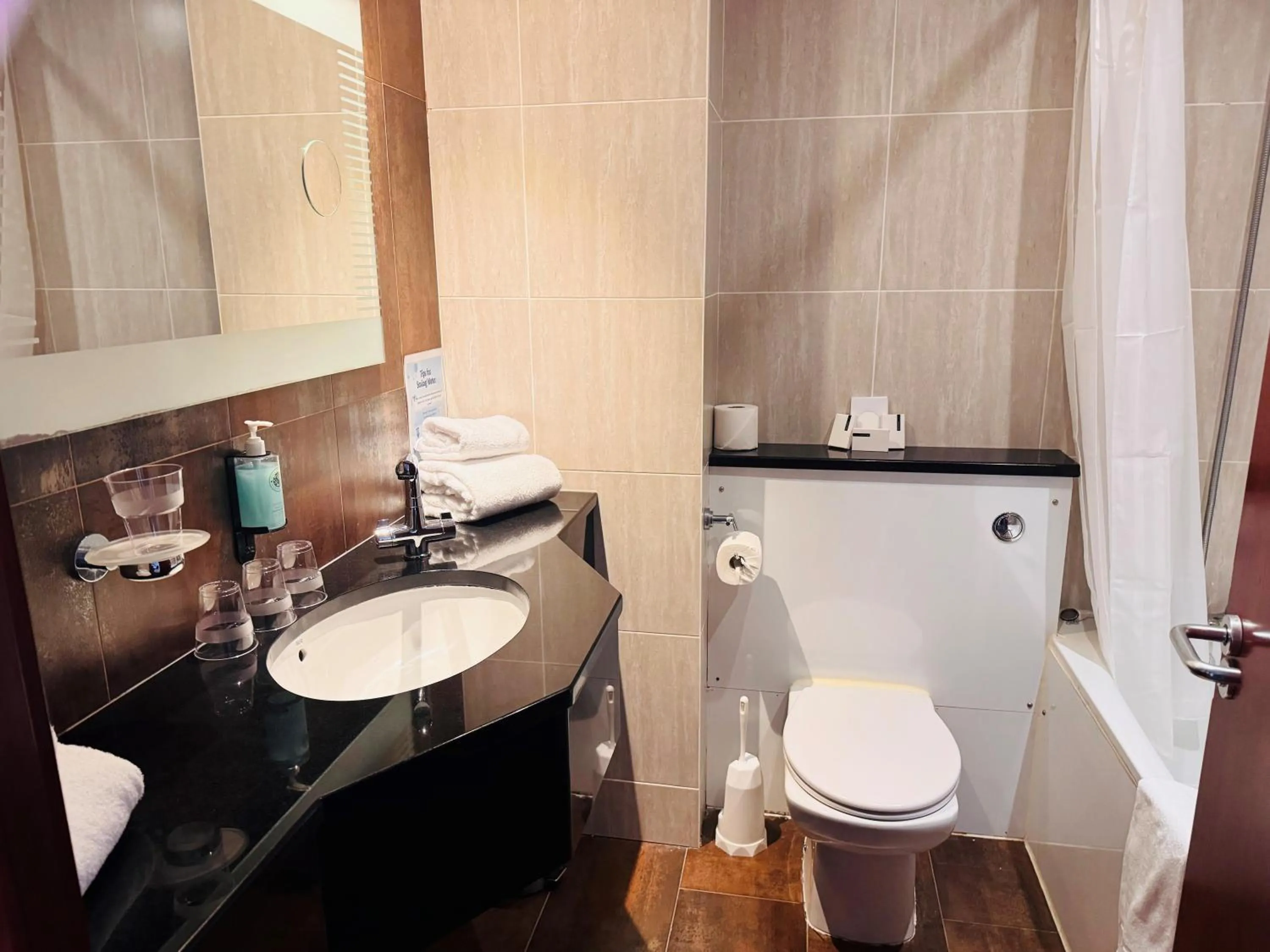 Bathroom in Blanco's Hotel