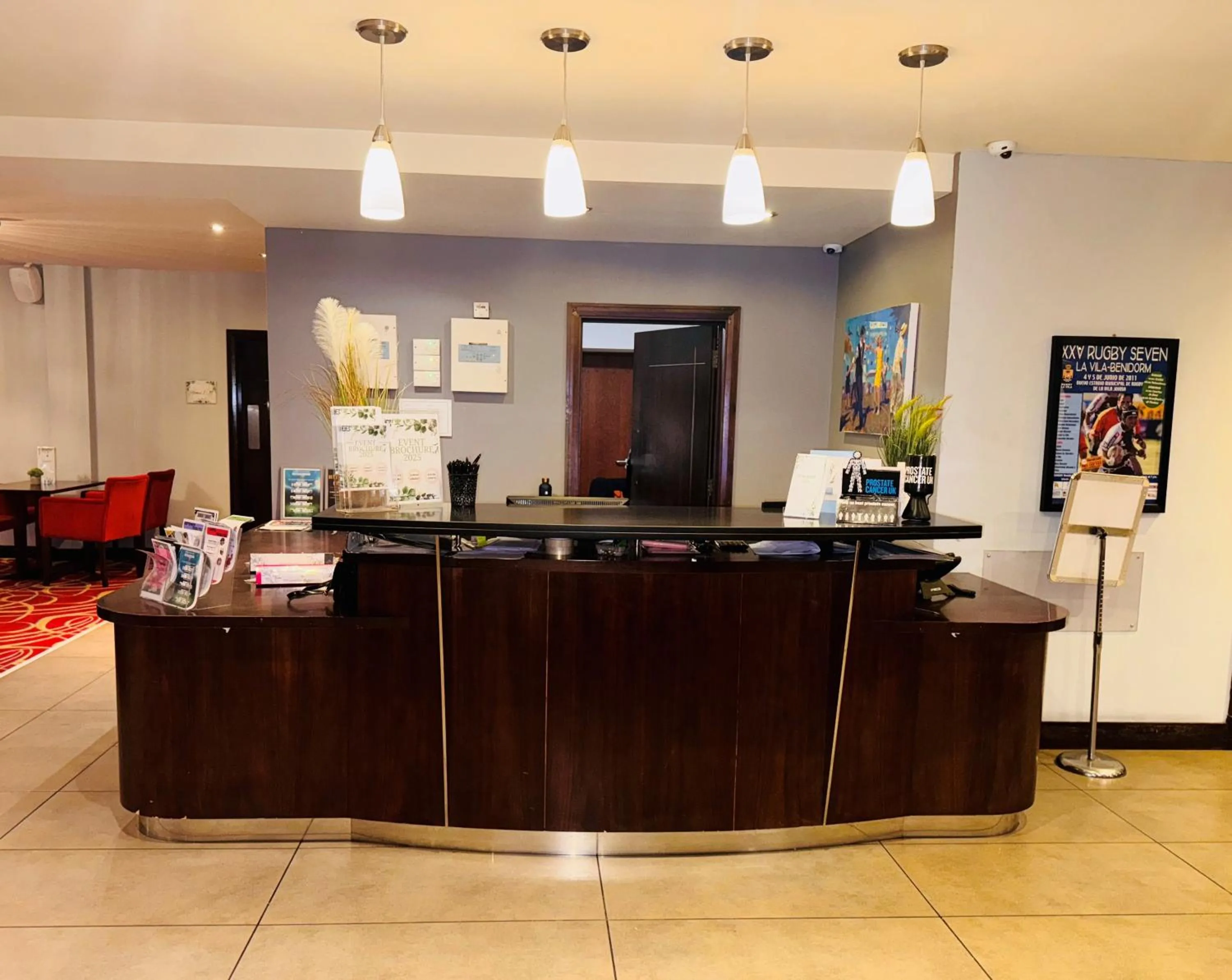 Lobby or reception in Blanco's Hotel