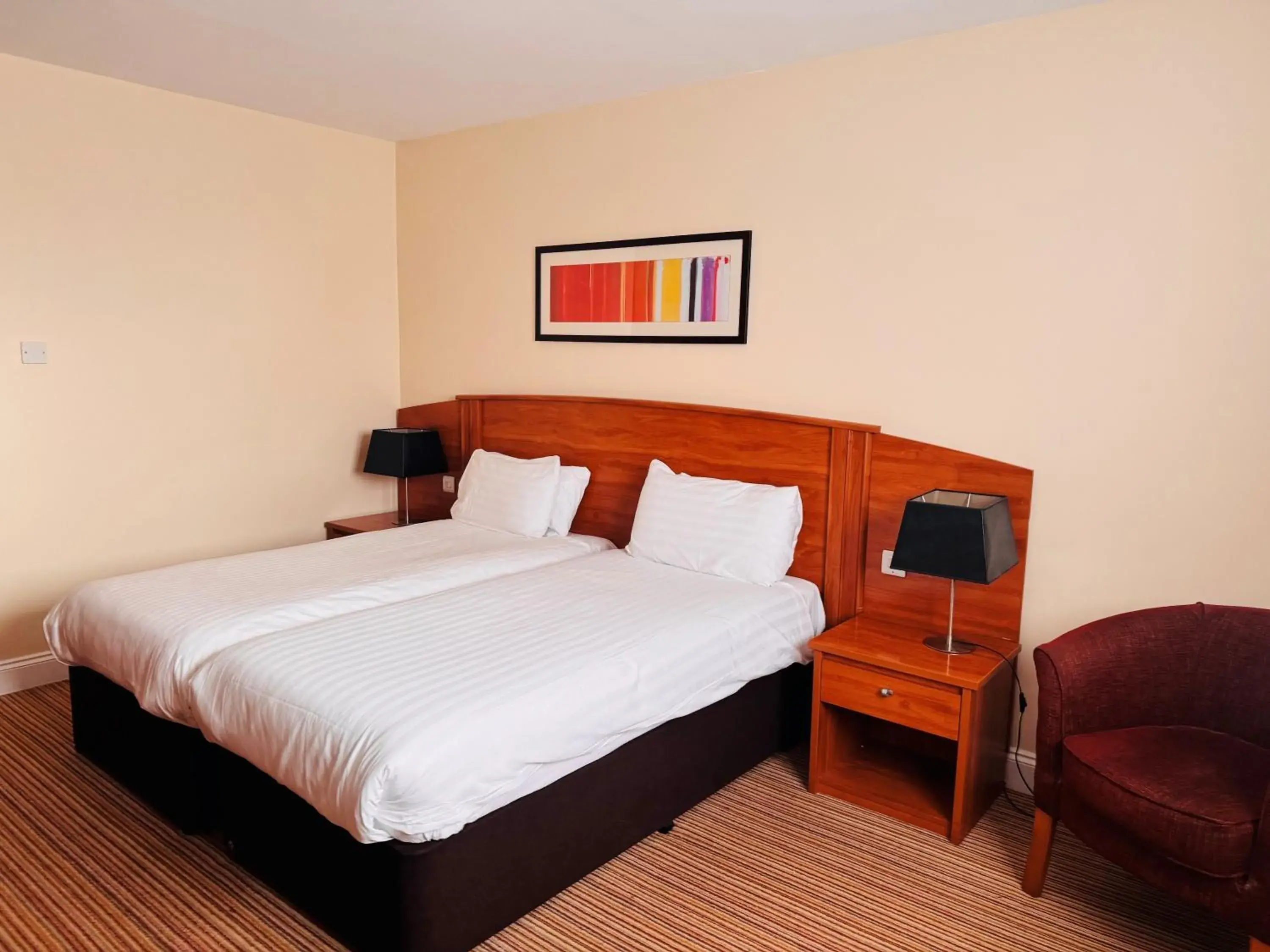 Classic Twin Room in Blanco's Hotel Classic Twin Room in Blanco's Hotel