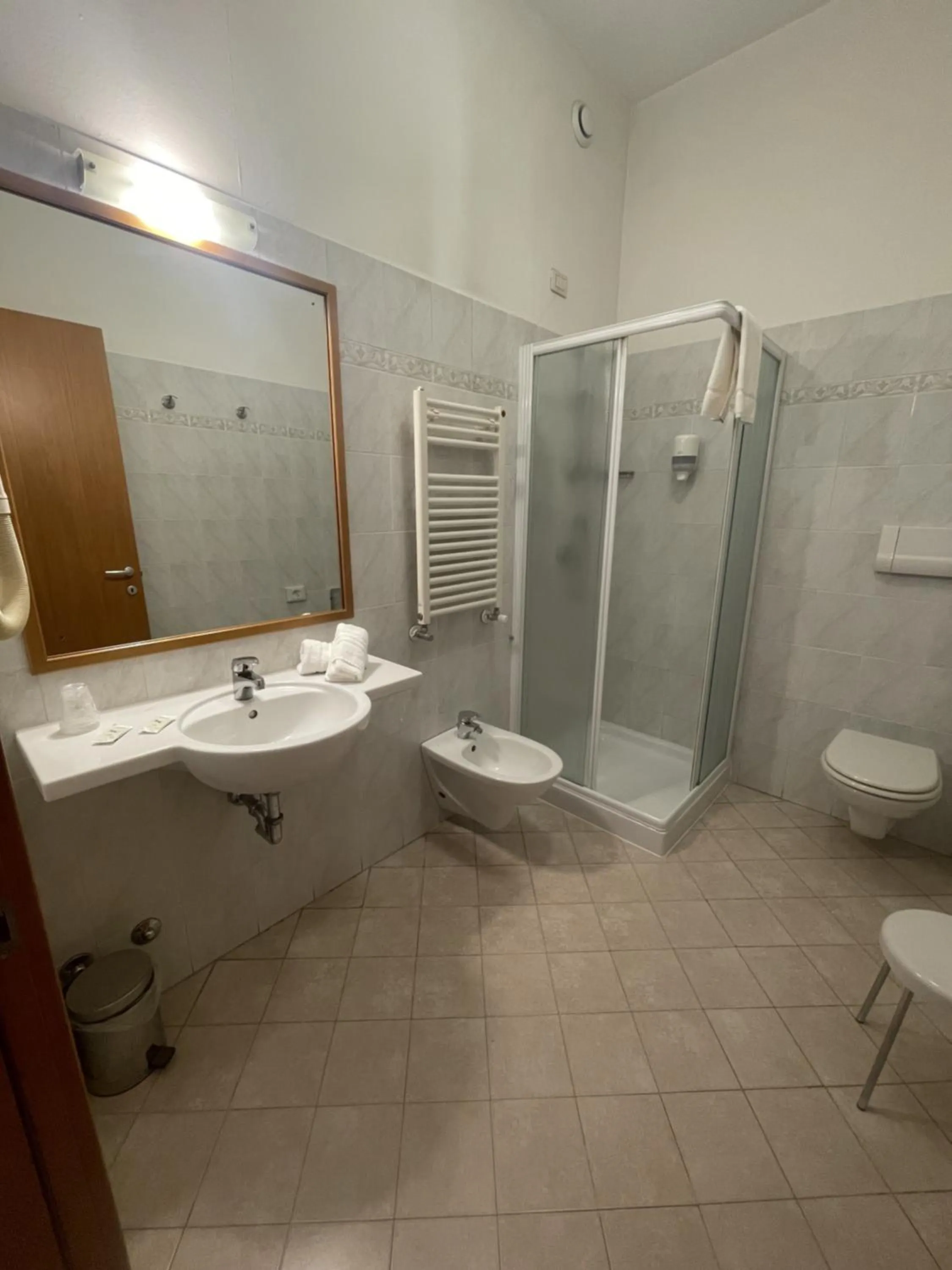 Bathroom in Hotel Petrarca