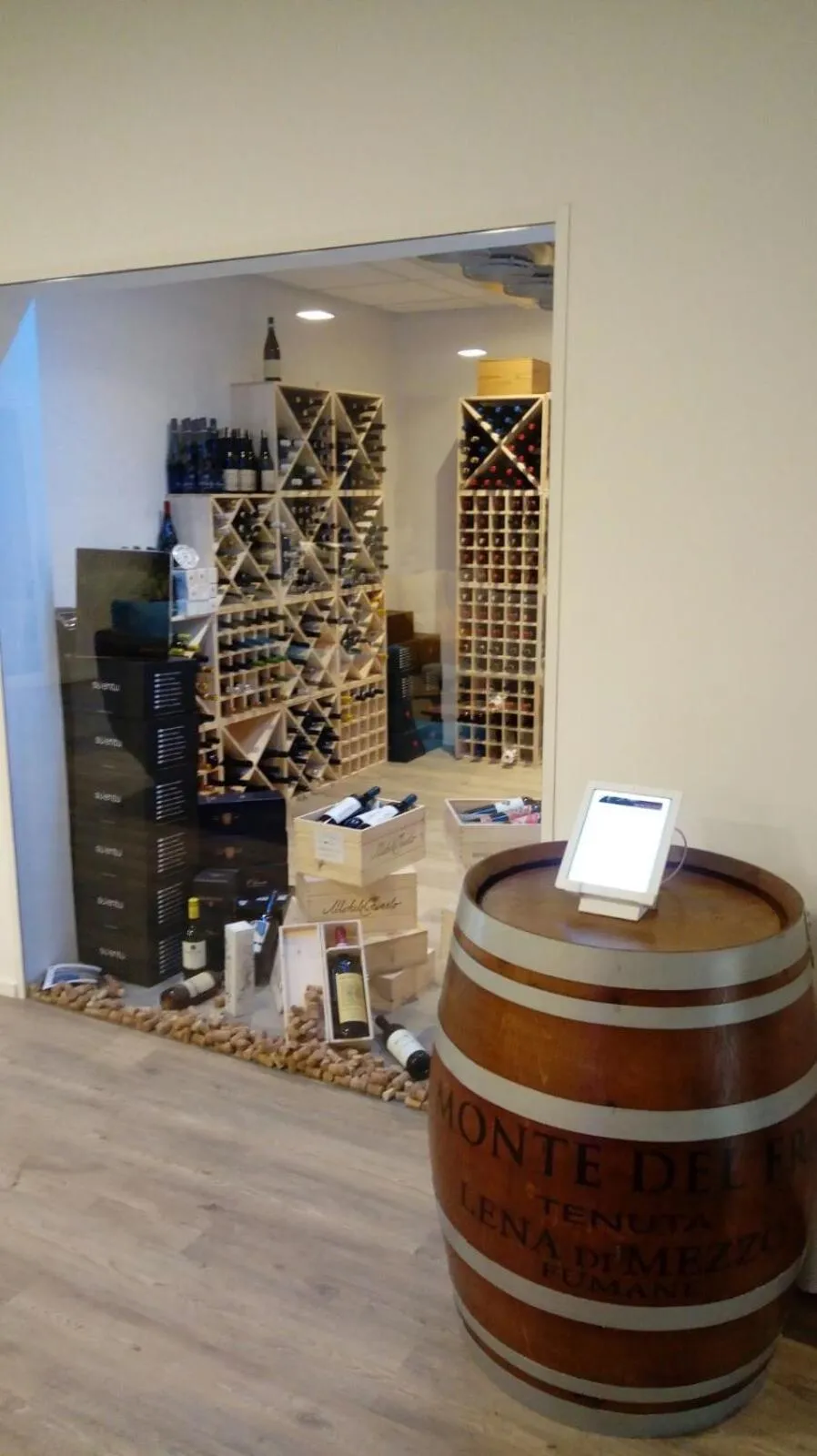 Lobby or reception in Hotel Petrarca