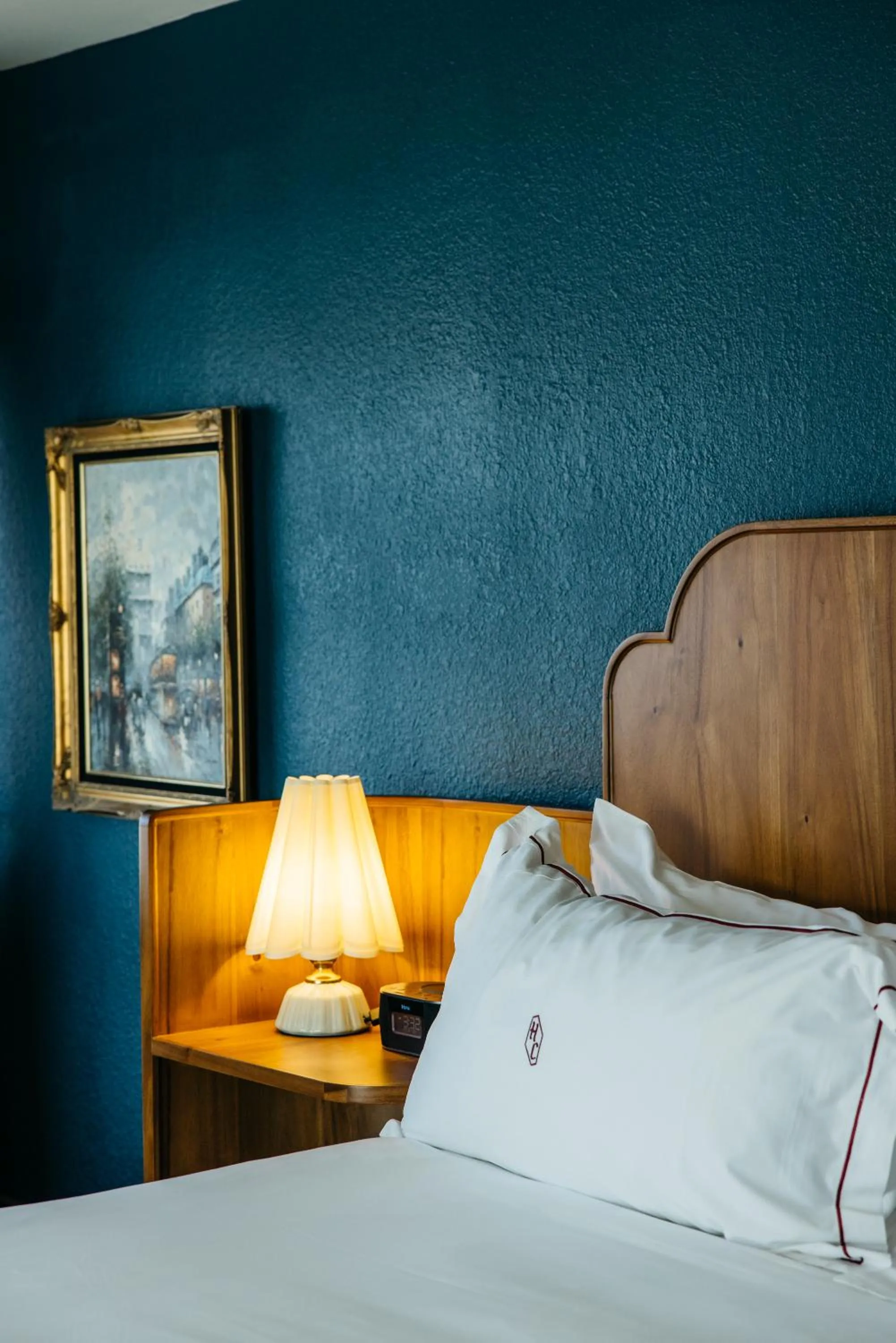 Bed in The Hotel Chalet at The Choo Choo