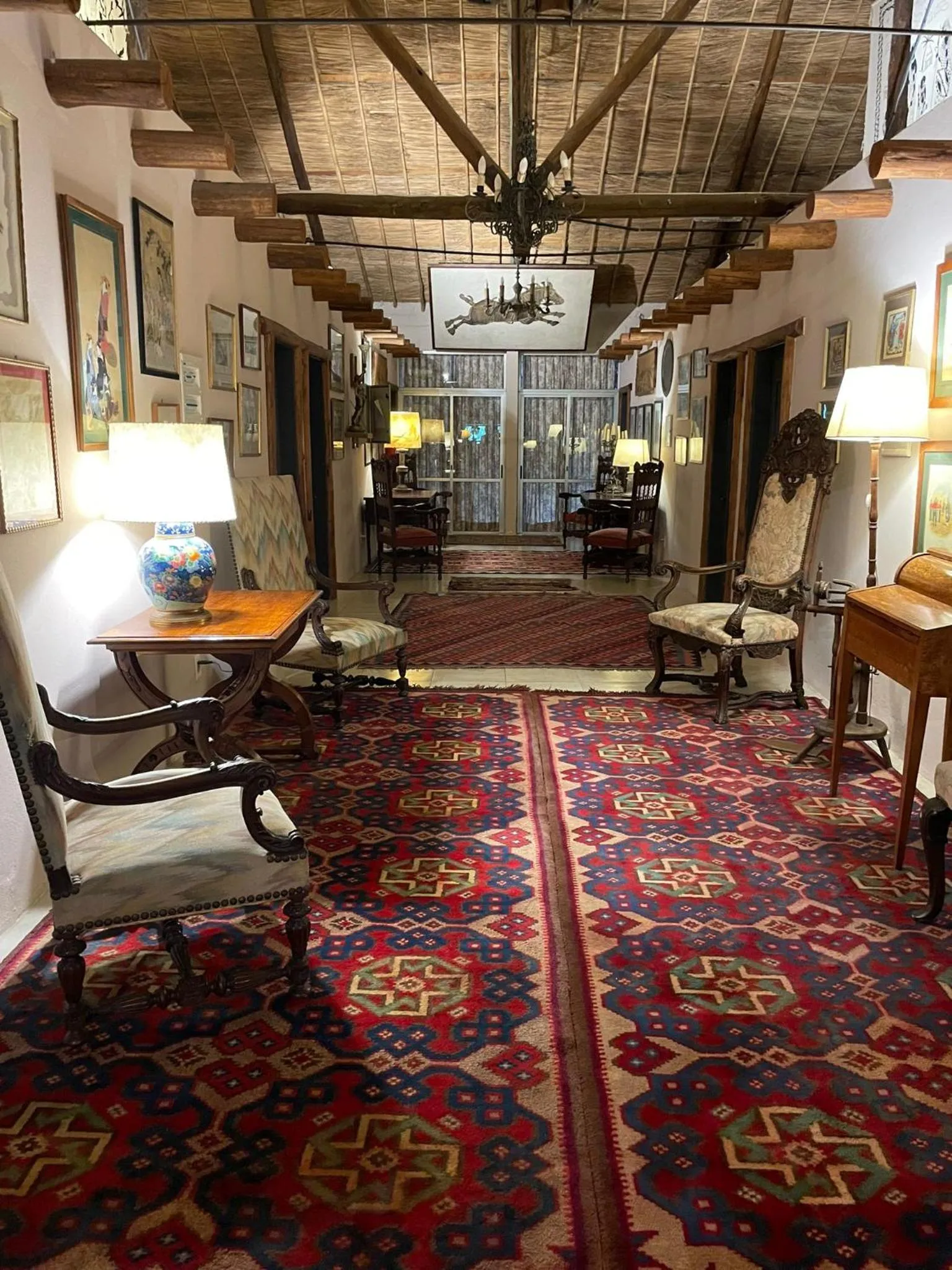 Living room in Hotel La Castellana