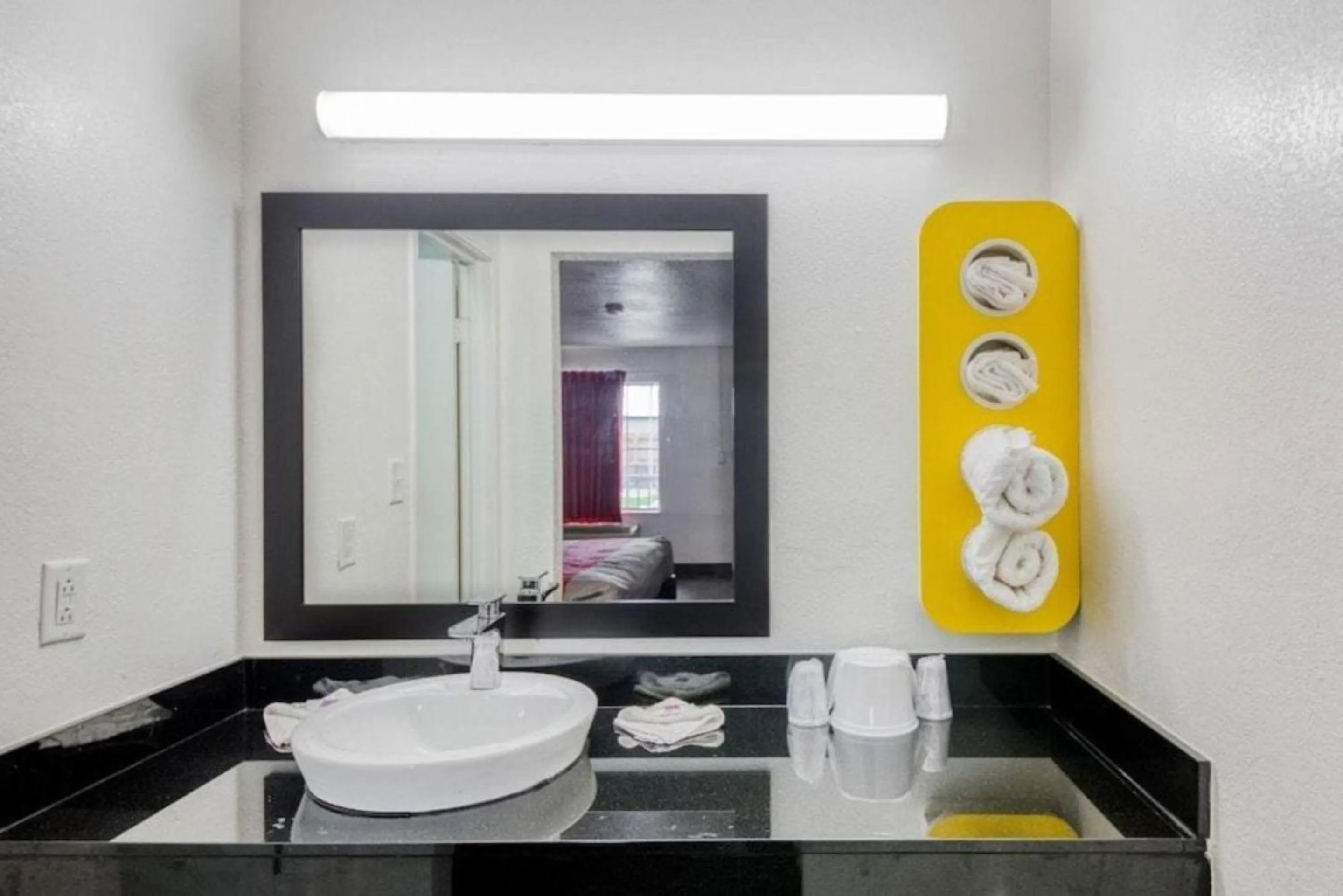 Bathroom in OYO Hotel Baton Rouge East I-12 Louisiana