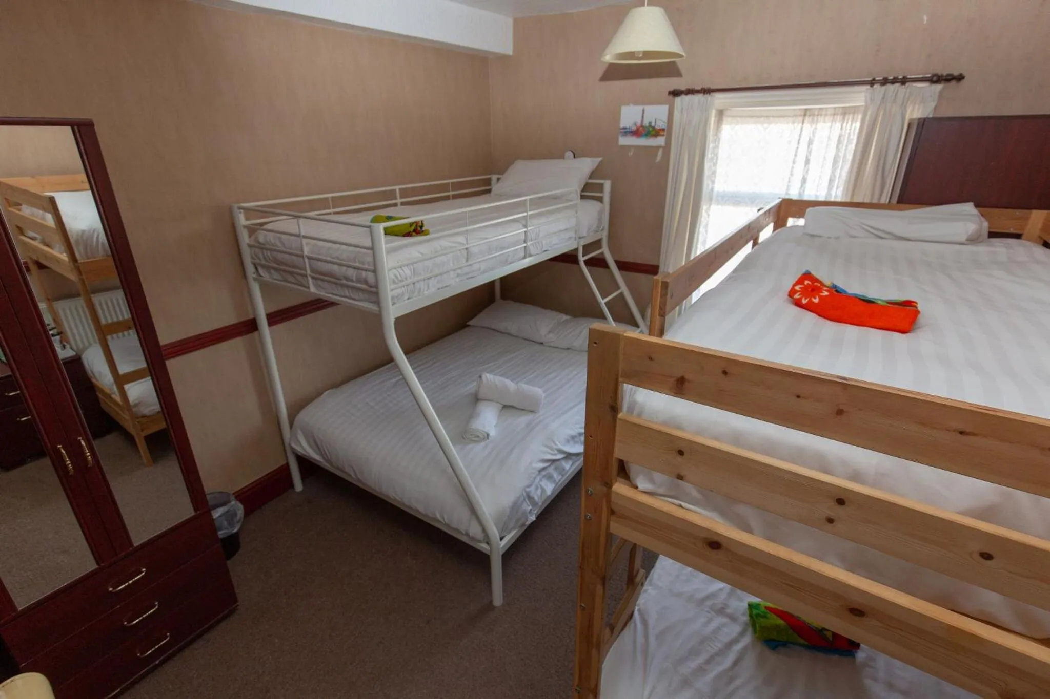 Bed in The Riviera Hotel