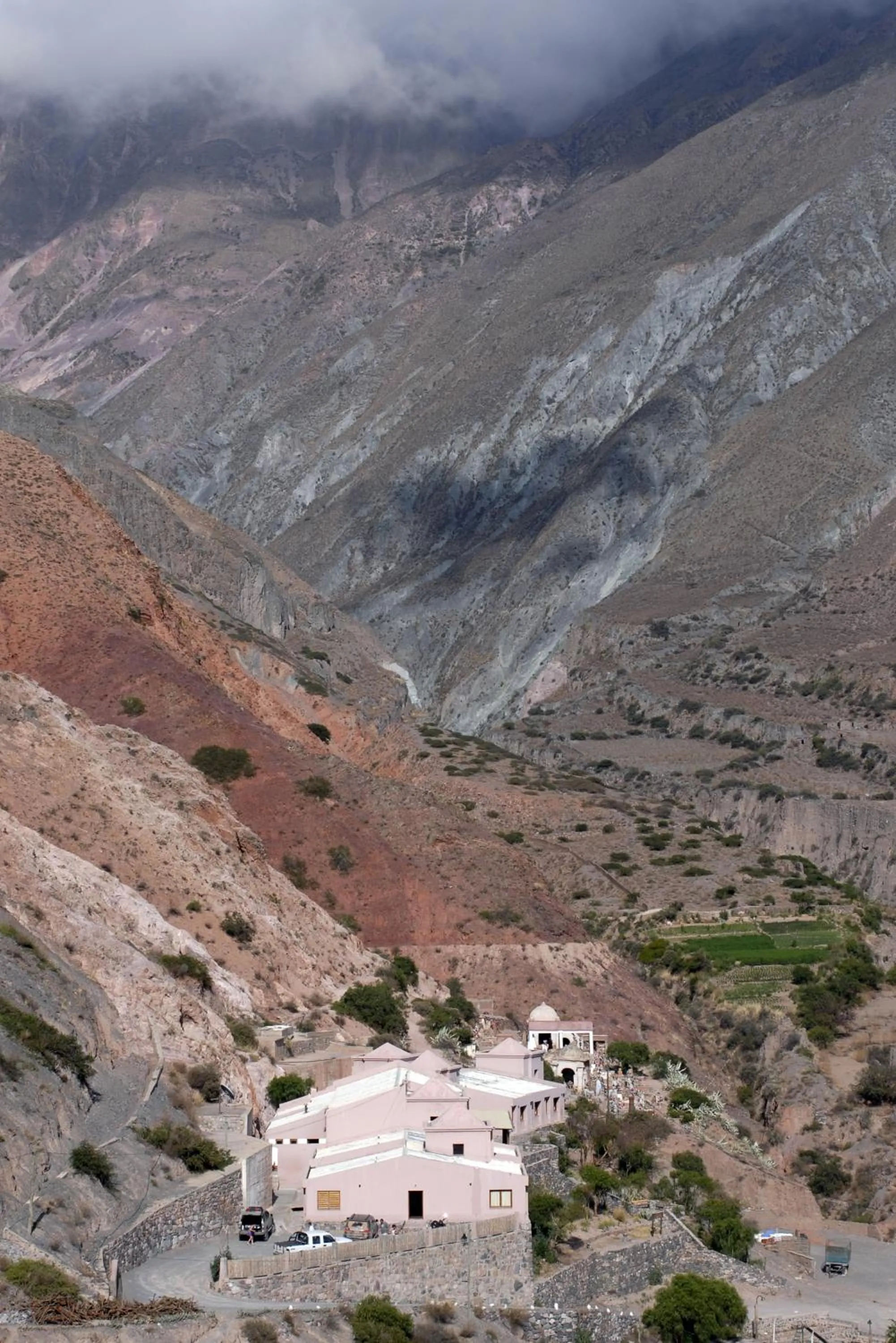 Bird's eye view in Hotel Iruya