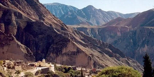 Natural landscape in Hotel Iruya